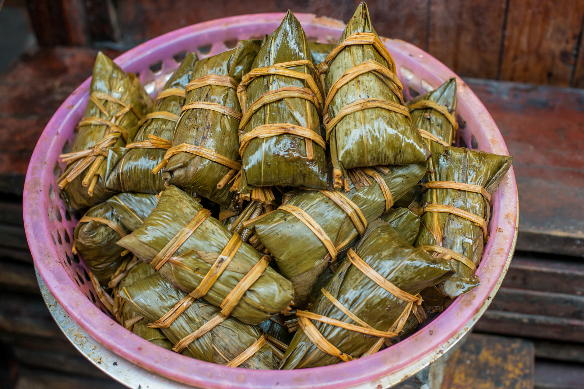 五千年食光# 横县大粽  在中国的南方,有一个名叫横县的地方,那里的