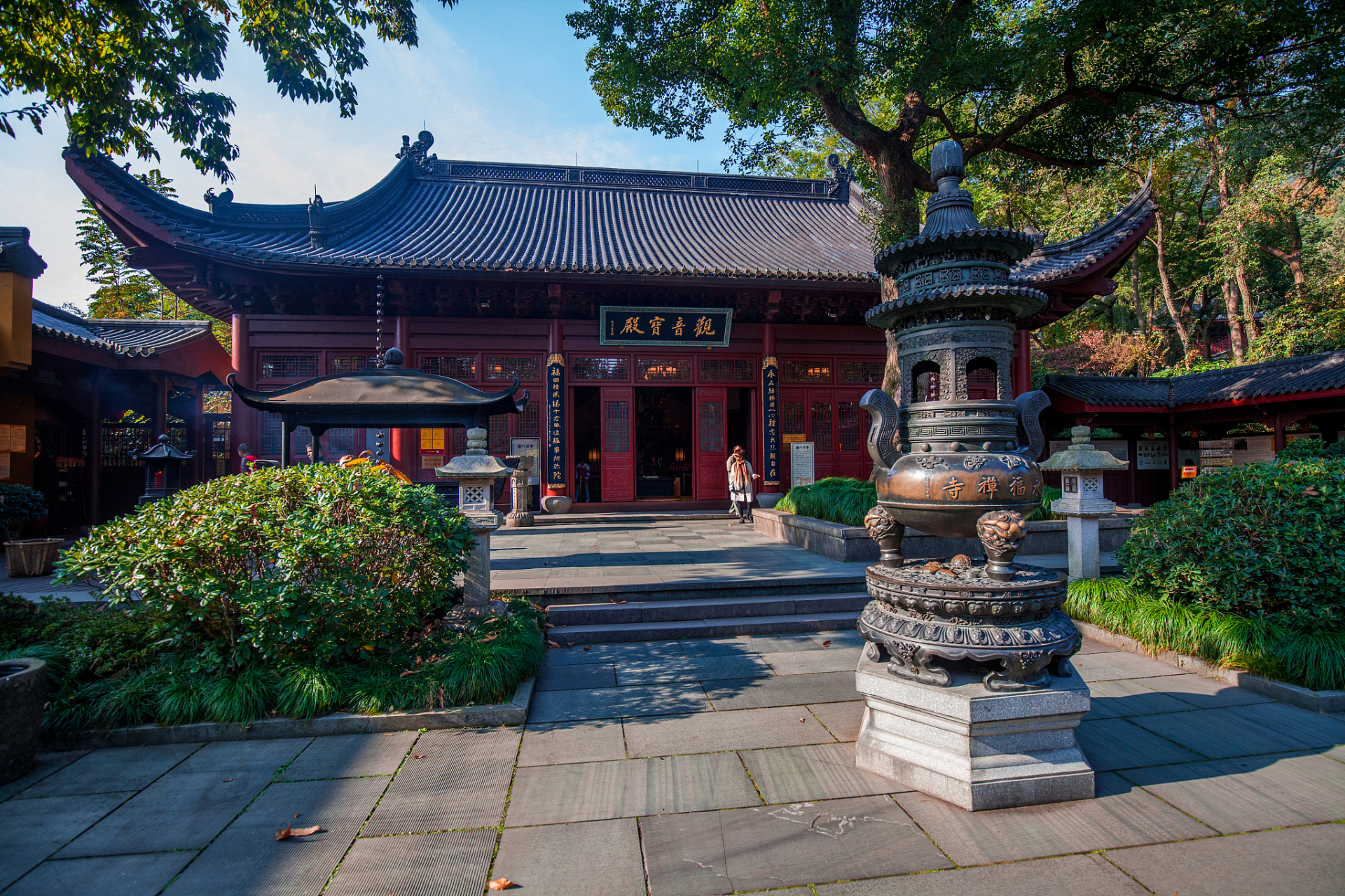 浙江杭州,隐藏着一处清幽世外桃源 —— 永福寺.