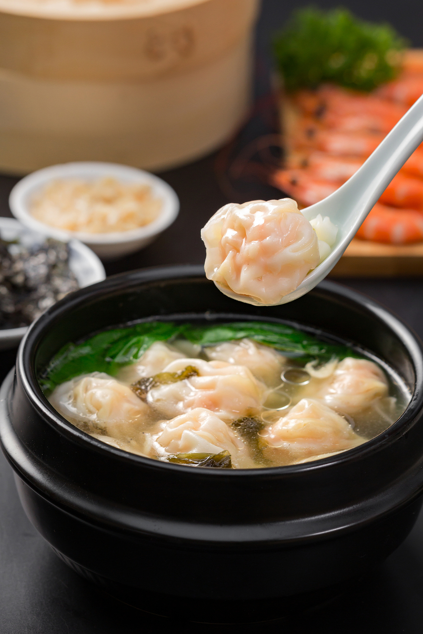 冬至的标志就是这碗充满魅力的鲜肉馄饨.