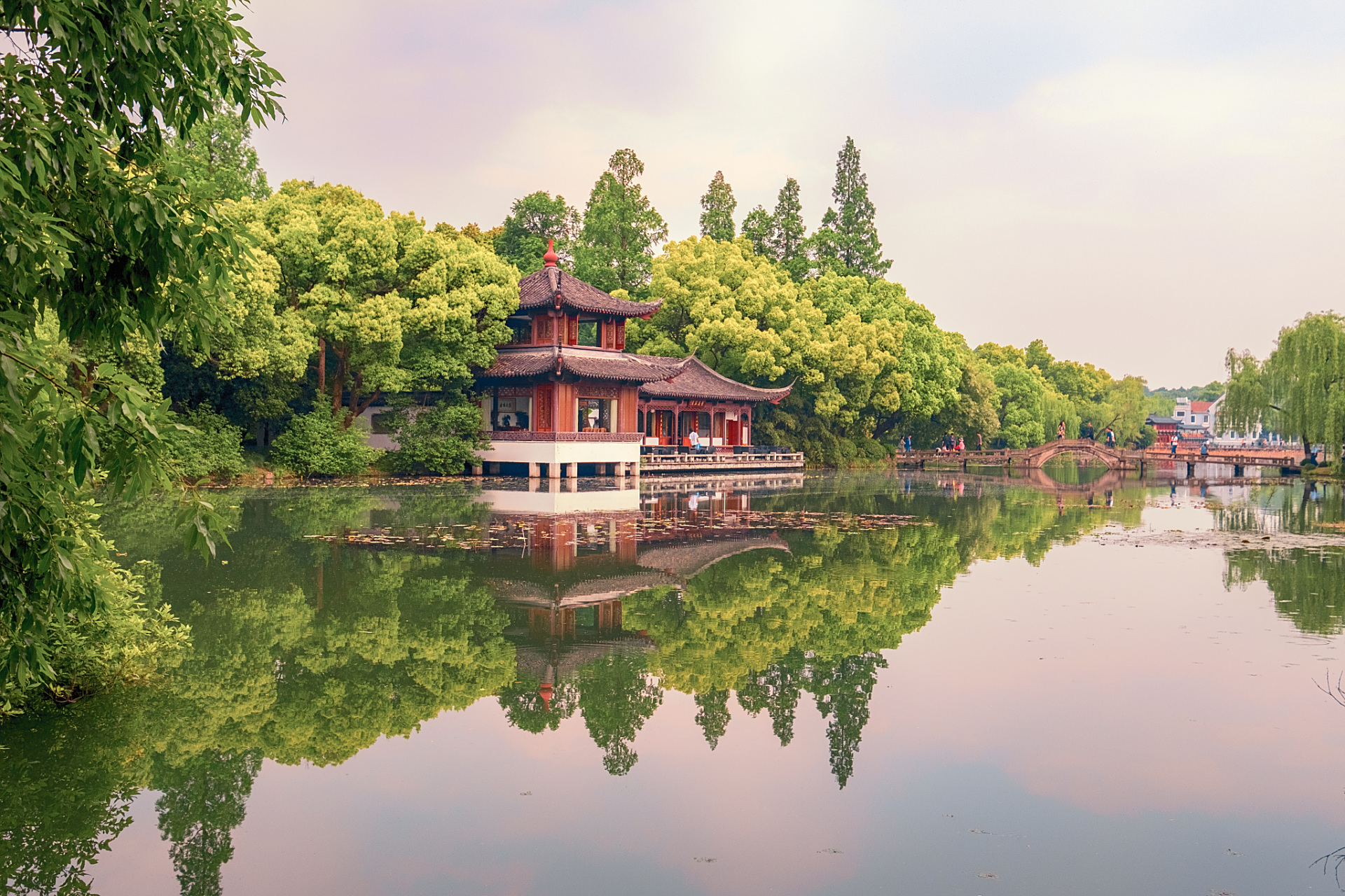 探寻江苏绿意,发现淮安明清私家园林——萧湖公园.