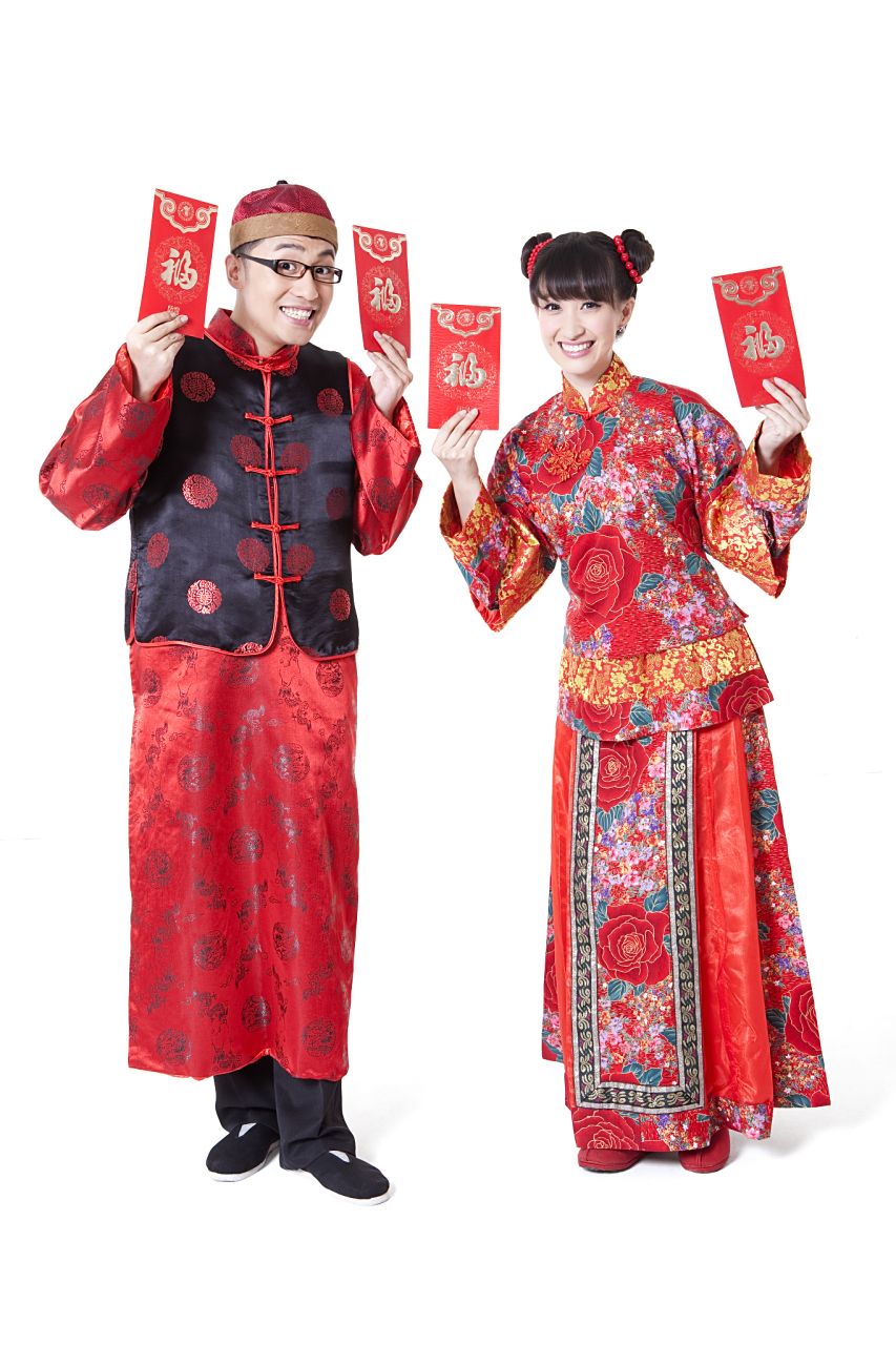 以下是古代拜年服饰的一些讲究: 1,色彩选择: 在古代,红色被视为吉祥