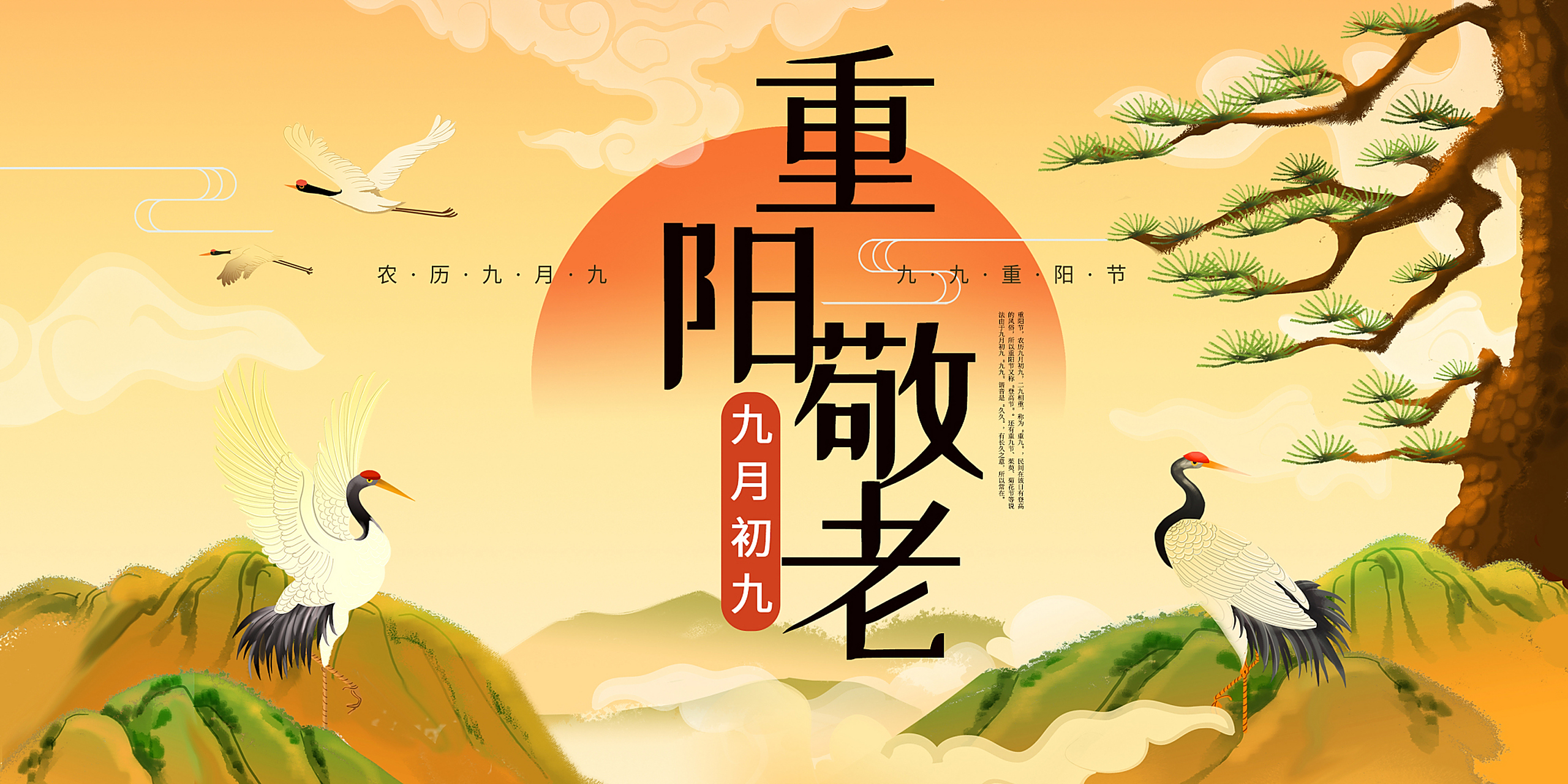 重阳节的"数字密码"  重阳节:登高赏菊,祈福添寿,寓意老人健康长寿