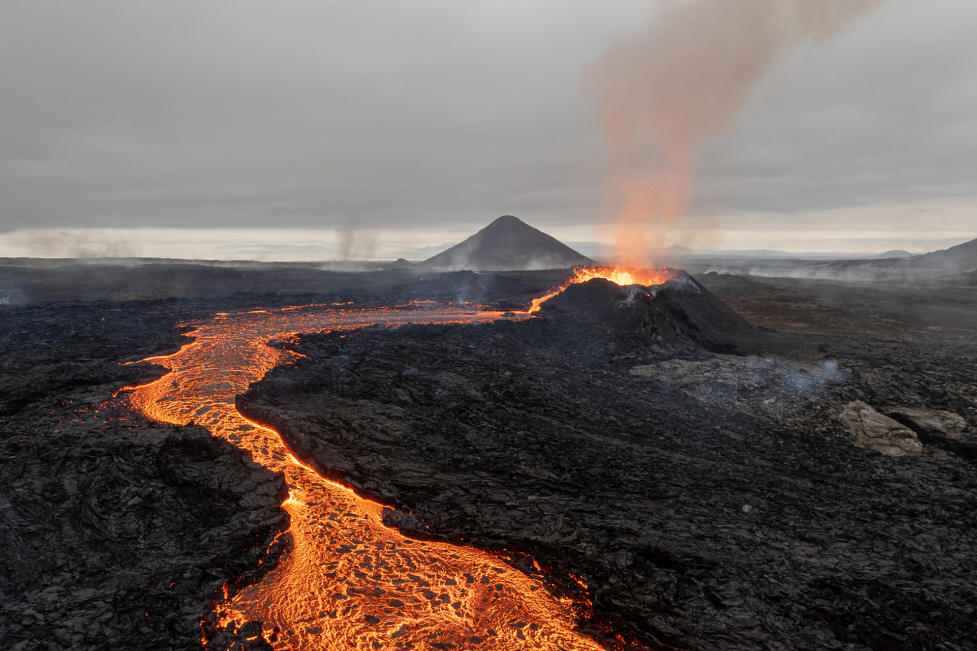 航天奇观,火山地图片