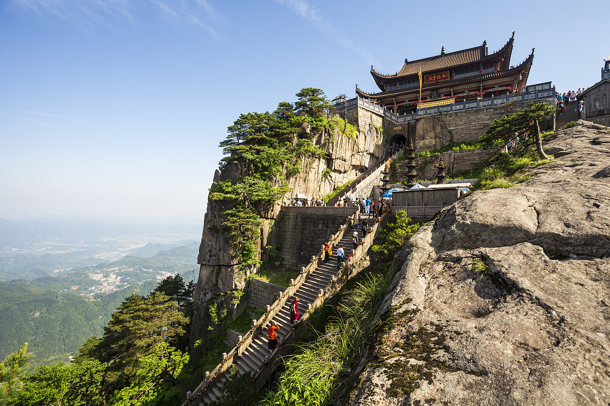 南京九华山公园图片图片