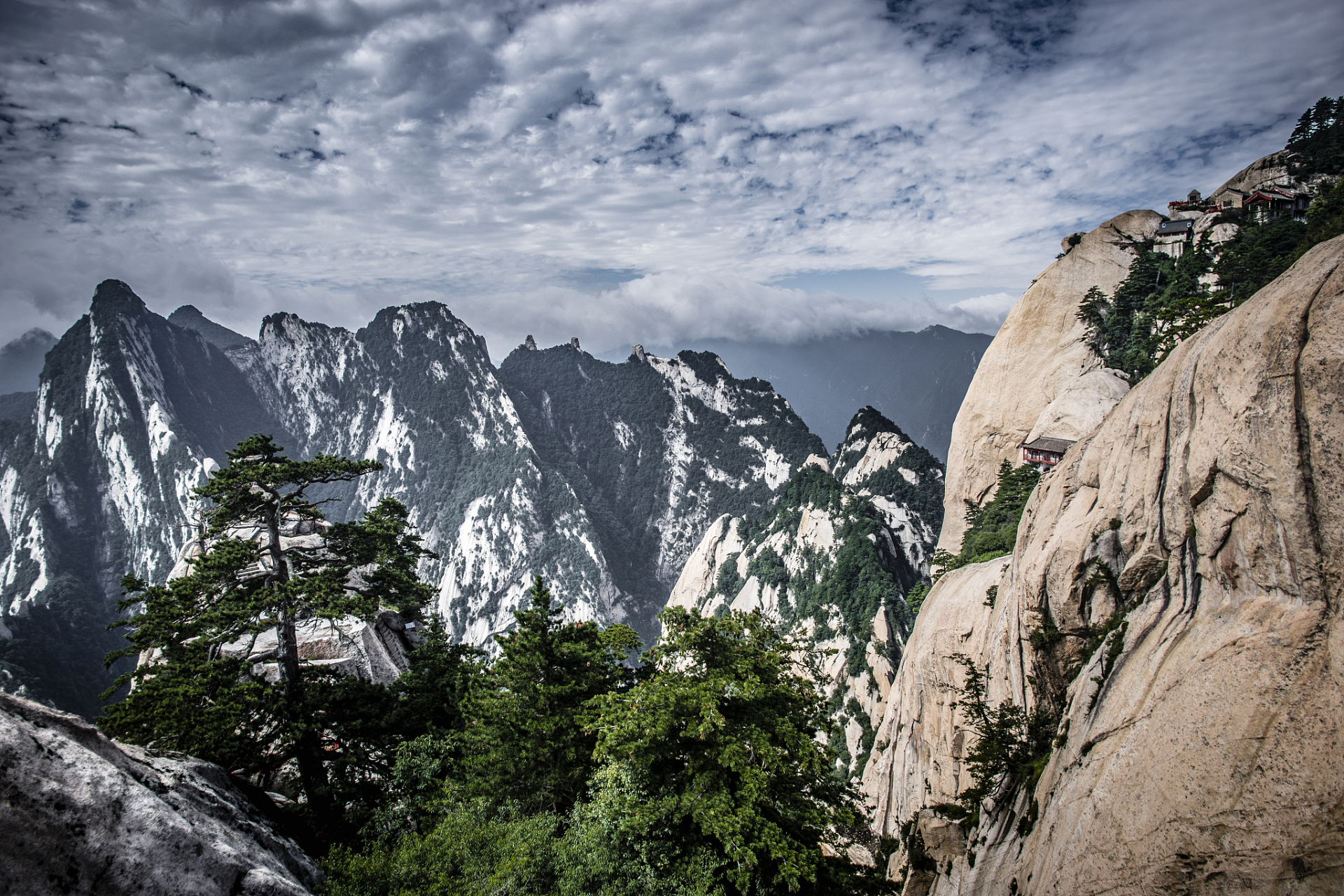 华山中峰图片图片