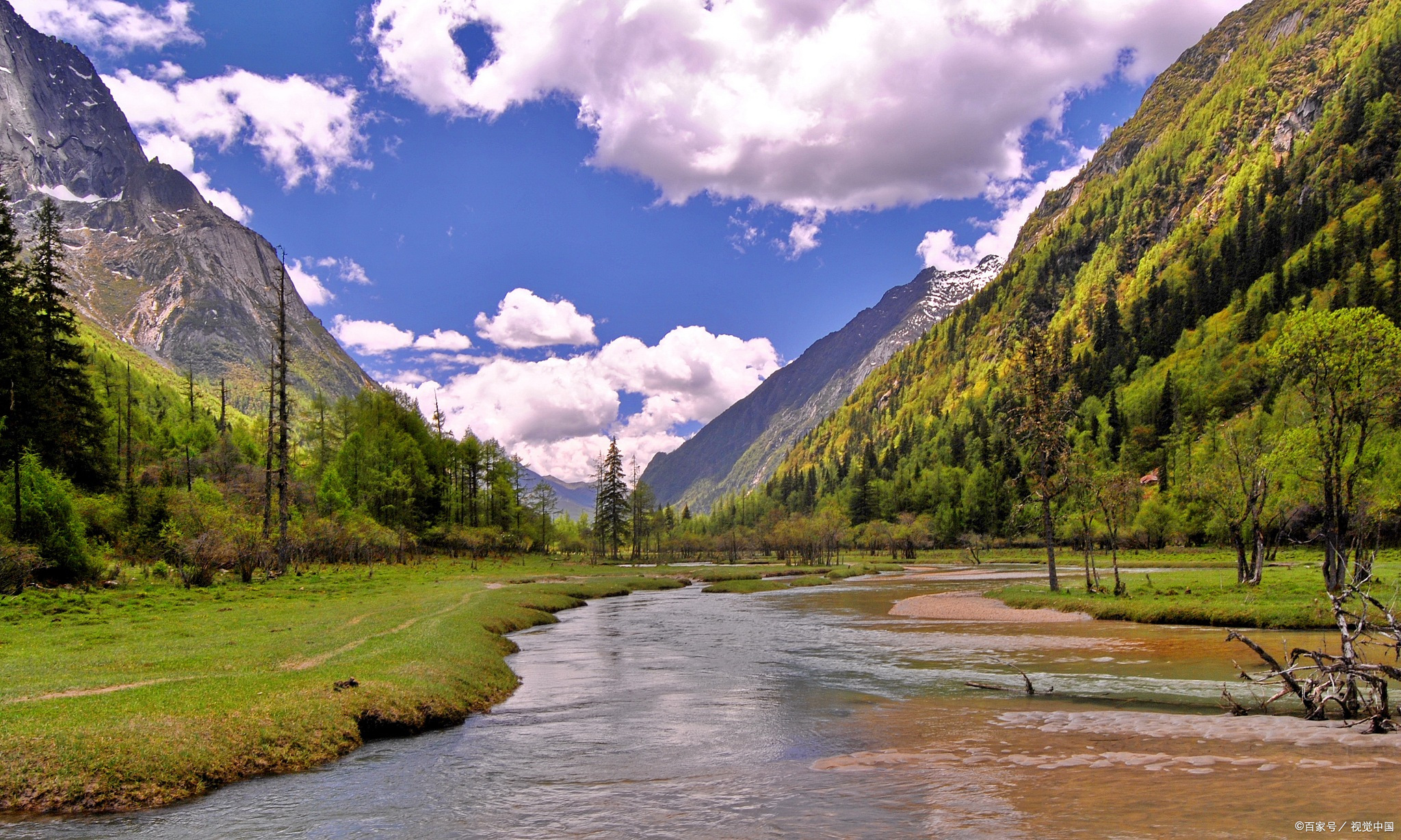 四川阿坝的长坪沟,全长29公里.@90后旅行的动态