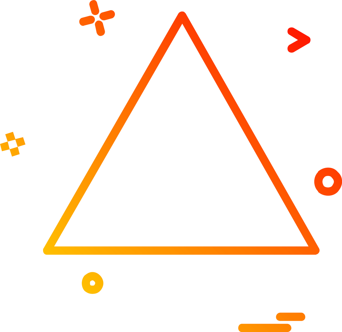 挑战创意边界:用python编程实现turtle模块绘制叠加等边三角形(详情见