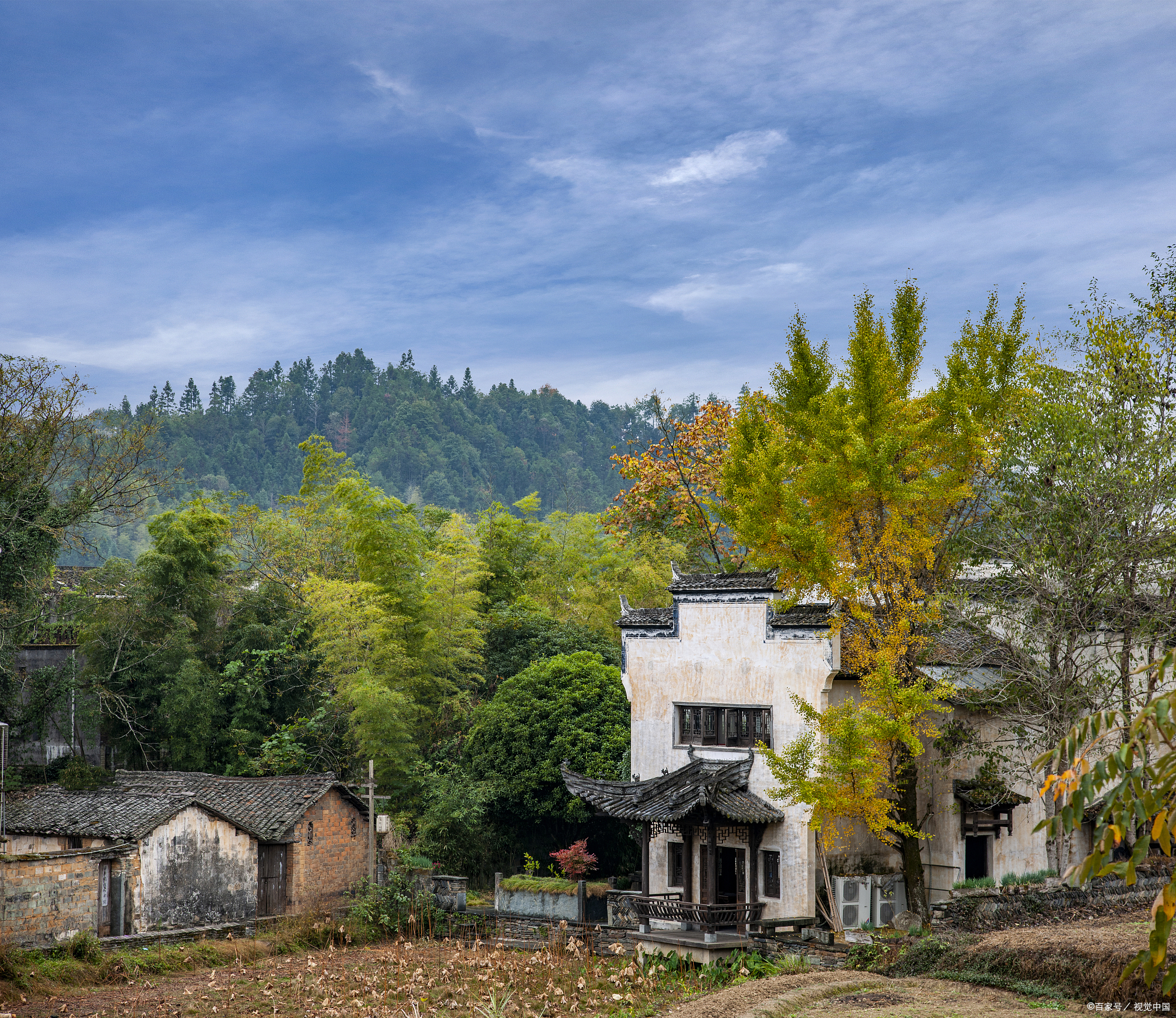 安徽歙县坡山风景区图片