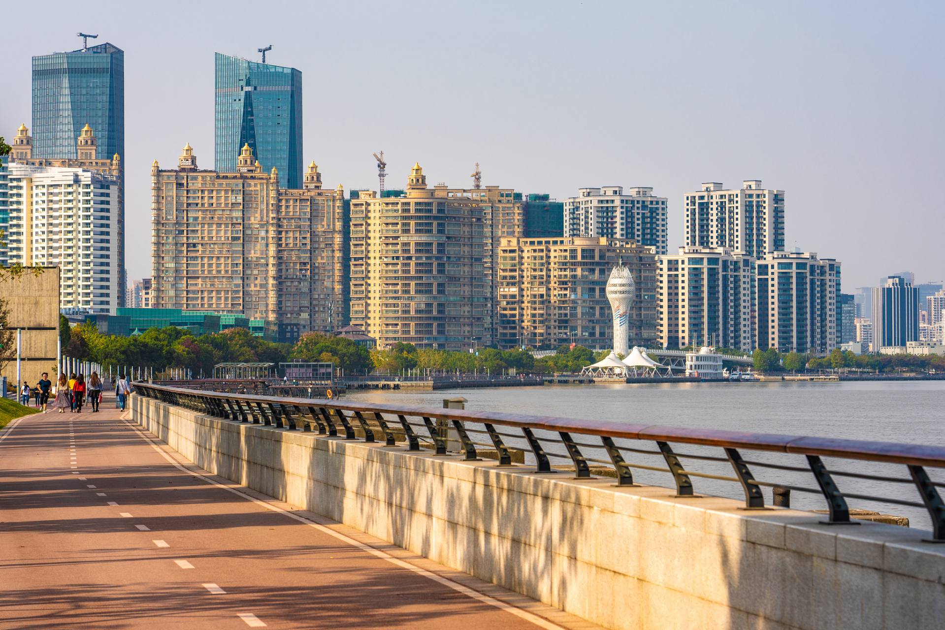 瑞安外滩喷泉广场图片