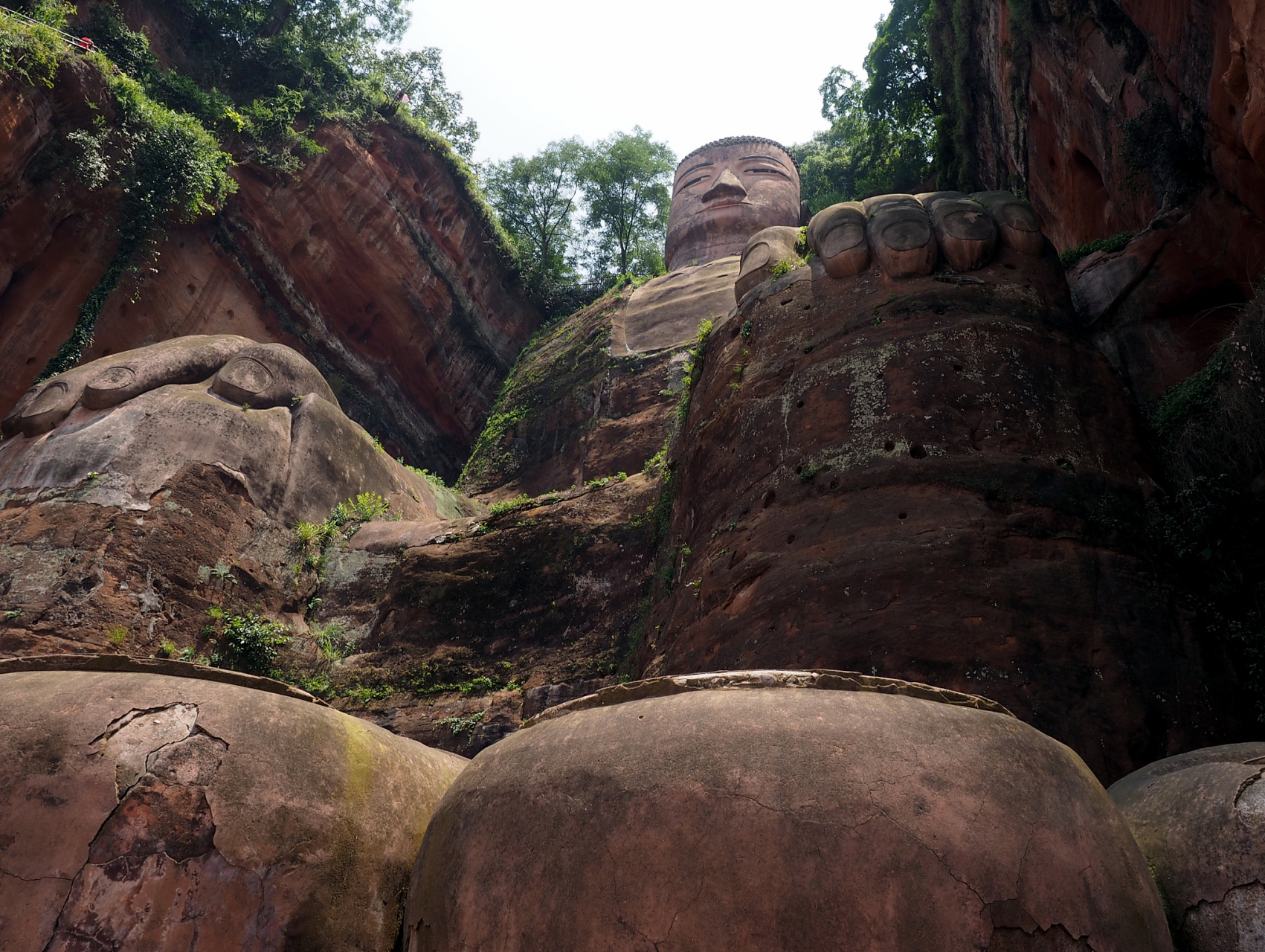 穿越时空的旅行# 乐山大佛,位于中国四川省乐山市,被誉为世界最大的