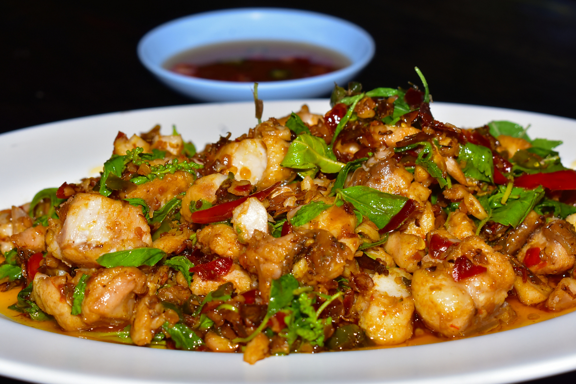 青花椒鸡块真的绝了#美食#  美食博主:释一刀 青花椒鸡块是我在一段