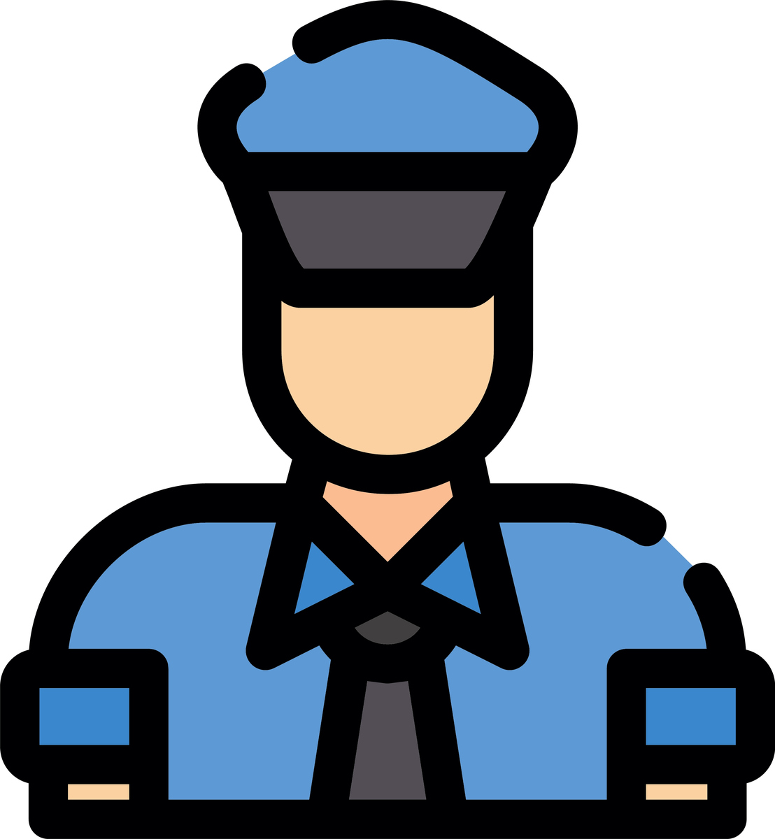 男子和父亲见状,直接开启自卫模式,将其中3名警察打伤