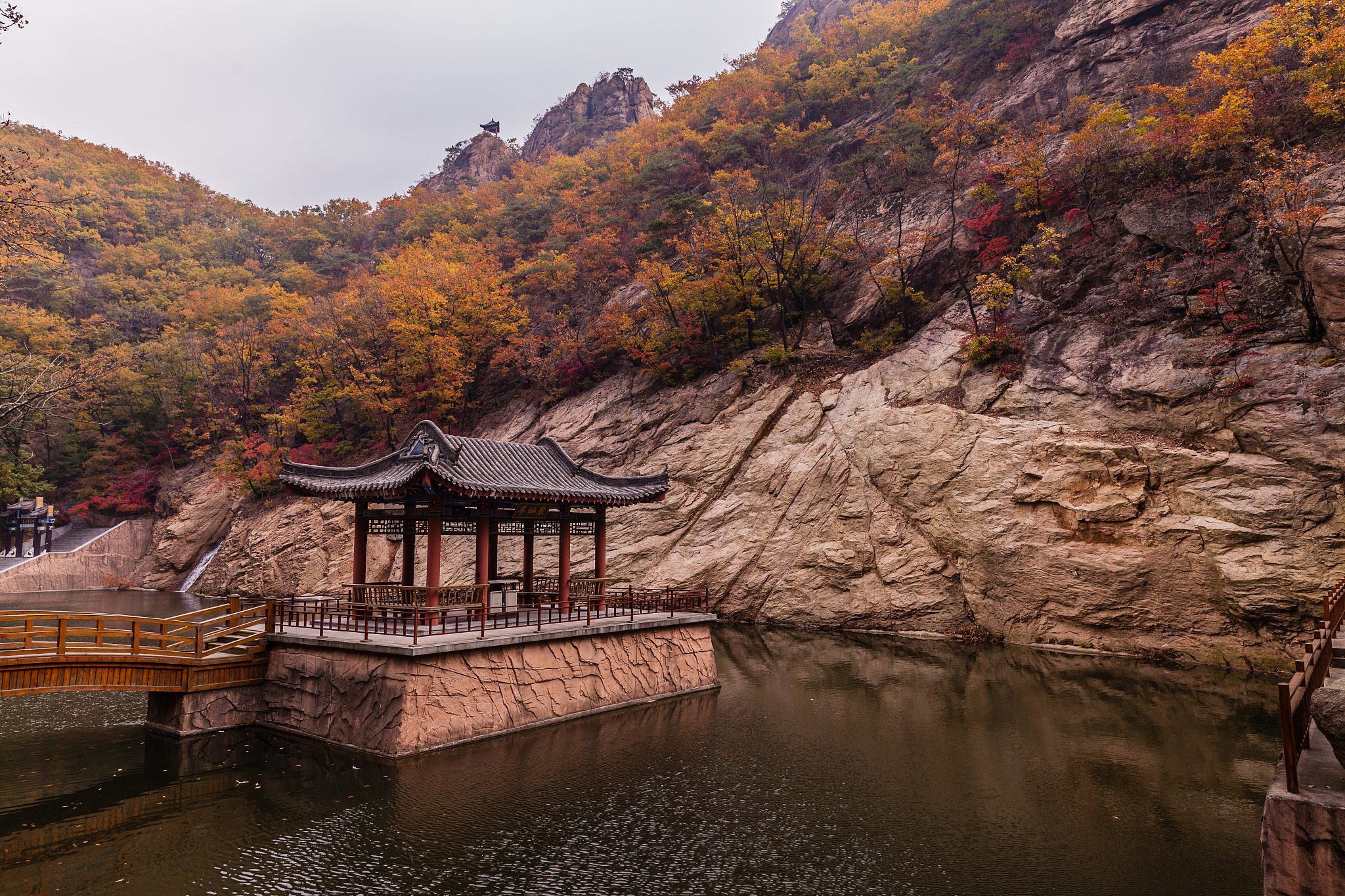 去辽阳通明山玩