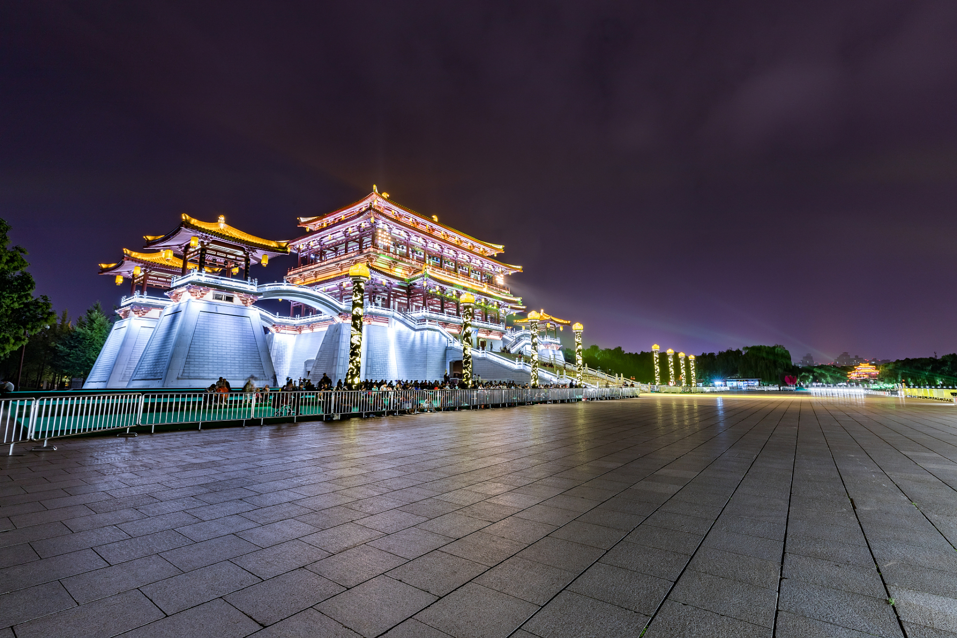 西安风景图真实照片图片