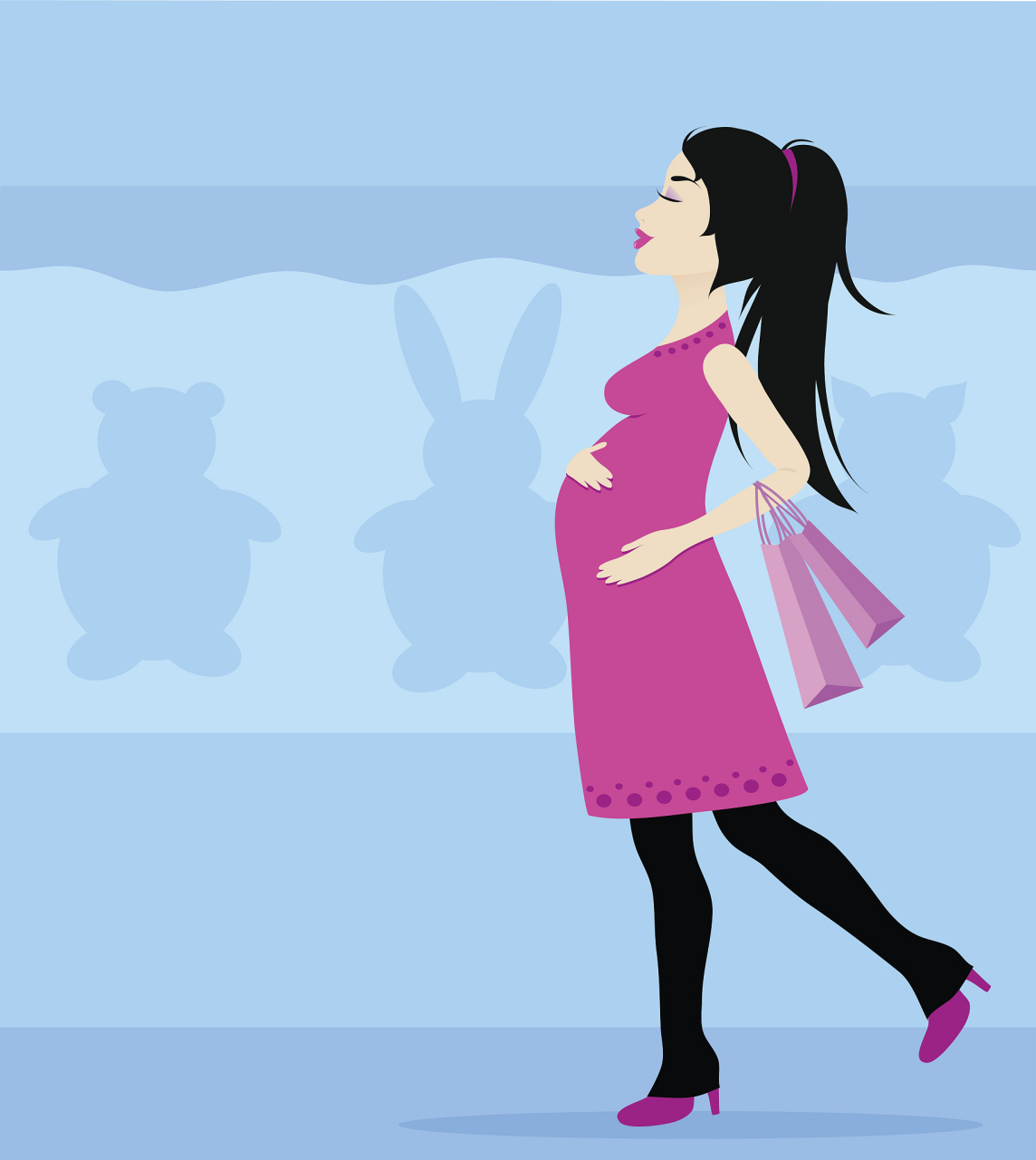 孕晚期走路时,孕妇可能感到肚皮发硬发紧,这可能与胎儿成长,子宫扩大