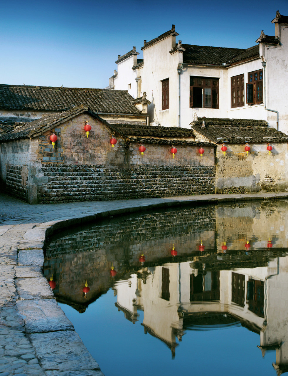 黄山市宏村风景区图片