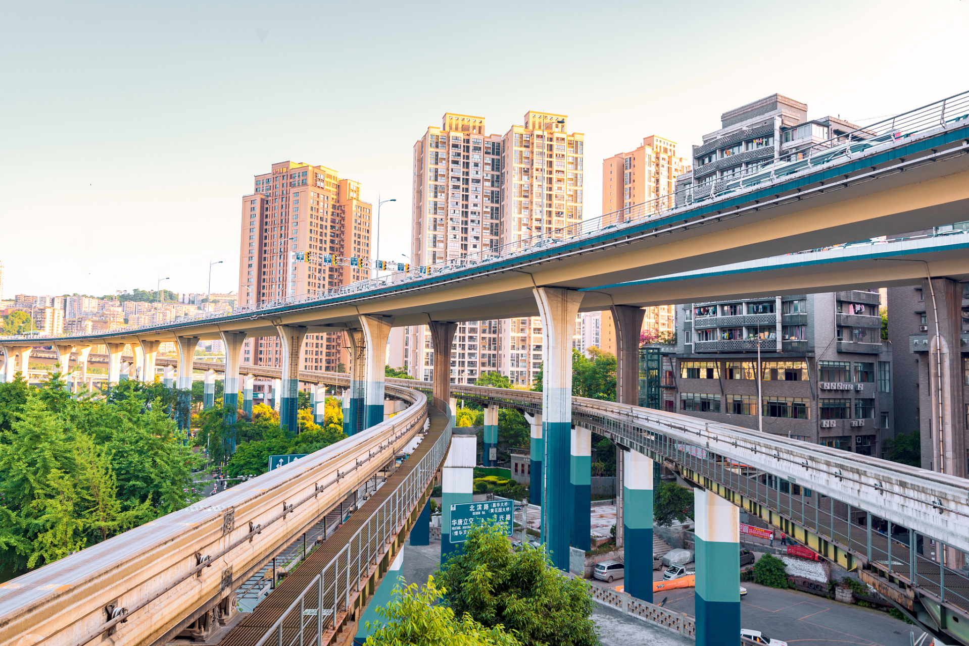 重庆三纵三横快速路图片