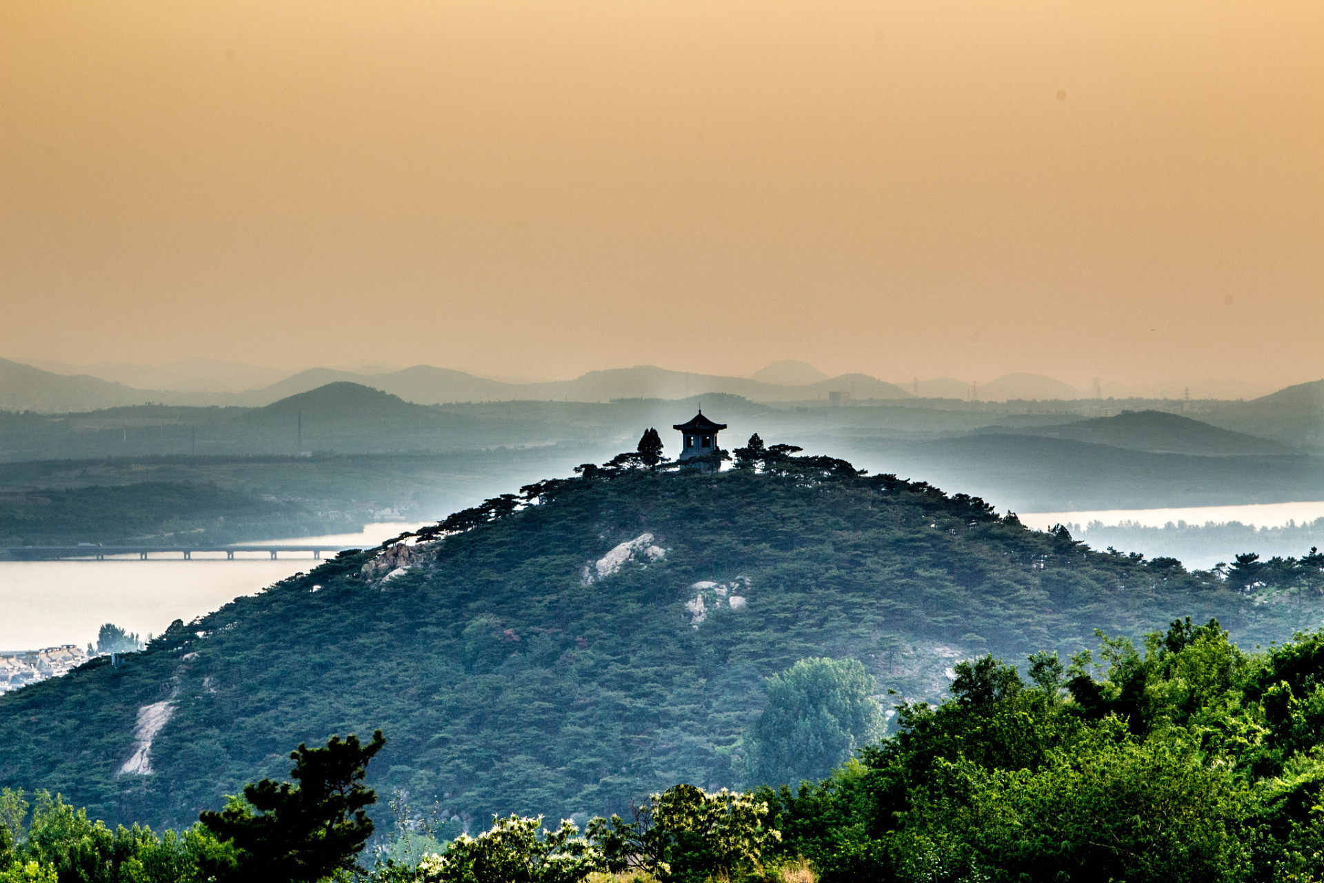 徐州龟山景区,江苏省绿意之中一颗璀璨明珠.