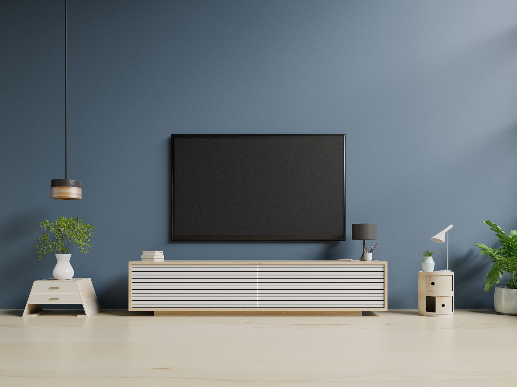 2,美观:墙上的电视更美观,给人更加整洁的感觉.