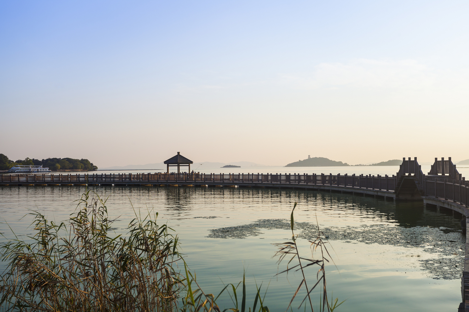 太湖美风景图片