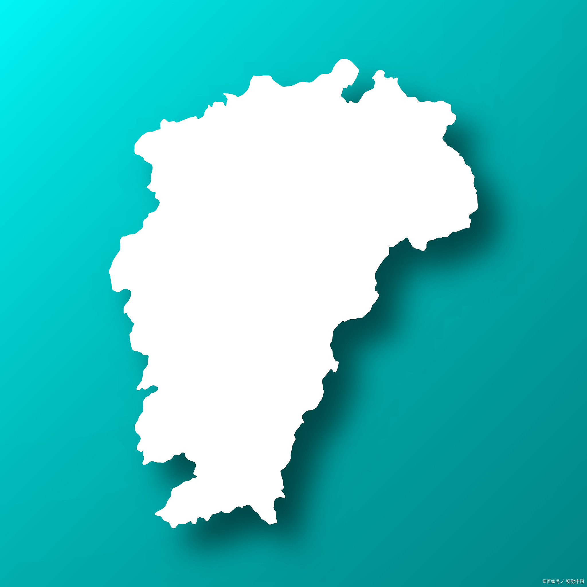 轮廓江西省轮廓图简笔画江西轮廓图简笔画江西地图剪影江西地图矢量图