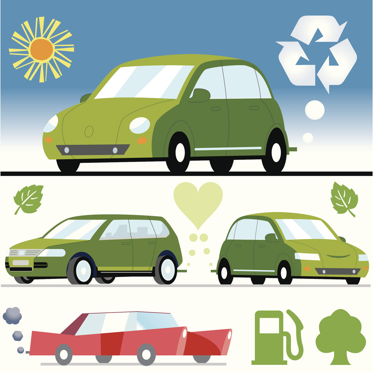 环保理念是当下社会关注的热点,汽车制造商应积极推广绿色出行的理念