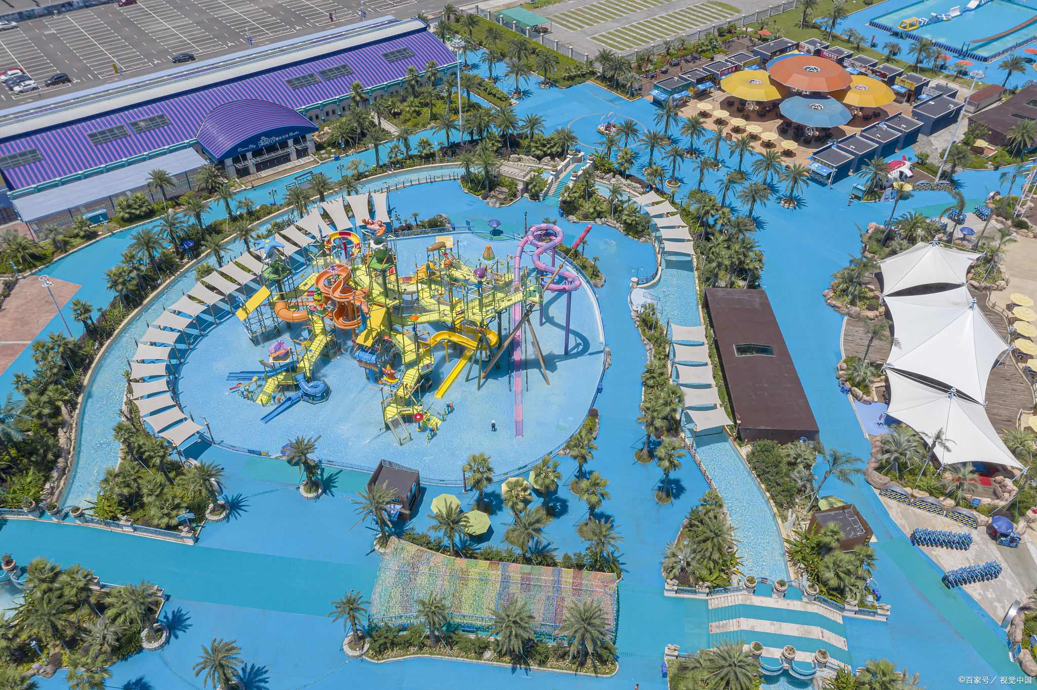 畅游熊本城周边水上乐园,尽享夏日清凉,探索古城韵味 在炎炎夏日里