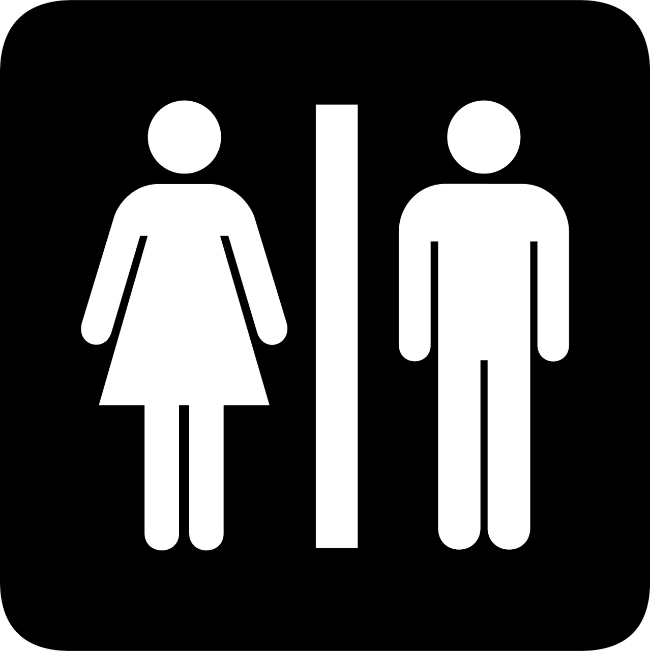 高级餐厅厕所用凹凸标记引争议# 高级餐厅用凸凹标记男女卫生间,说