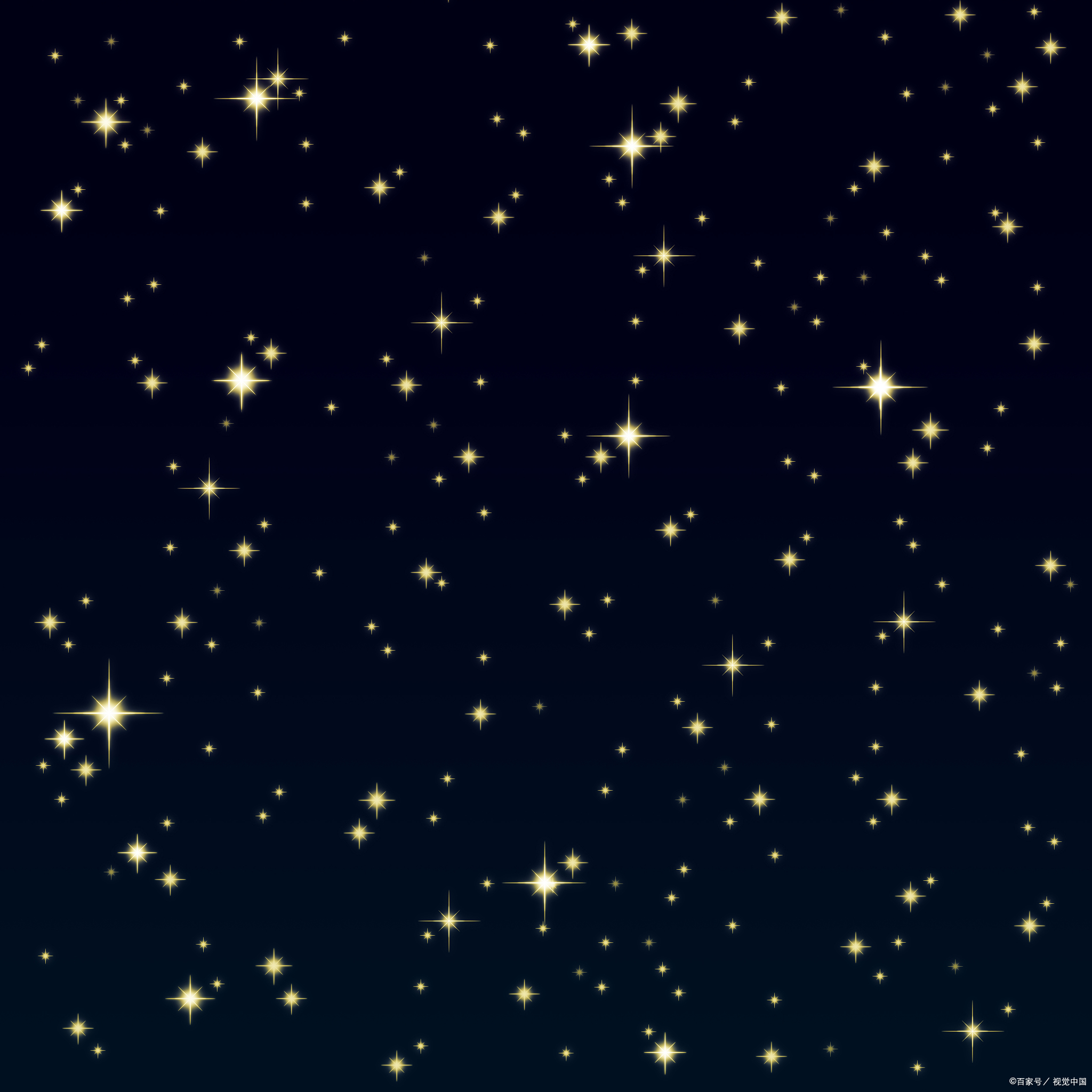 闪闪的星星像一盏盏明亮的小灯,照亮了我心中的黑暗