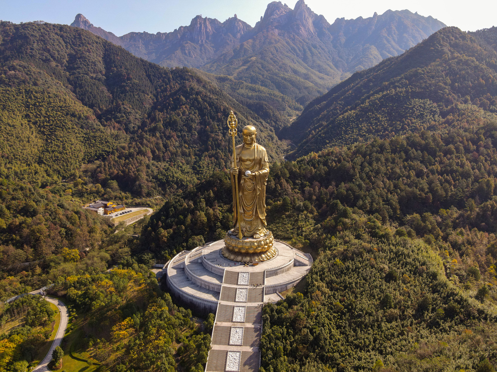 九月动态激励计划# 玩转安徽五a级景区之二:九华山 安徽九华山斡谮