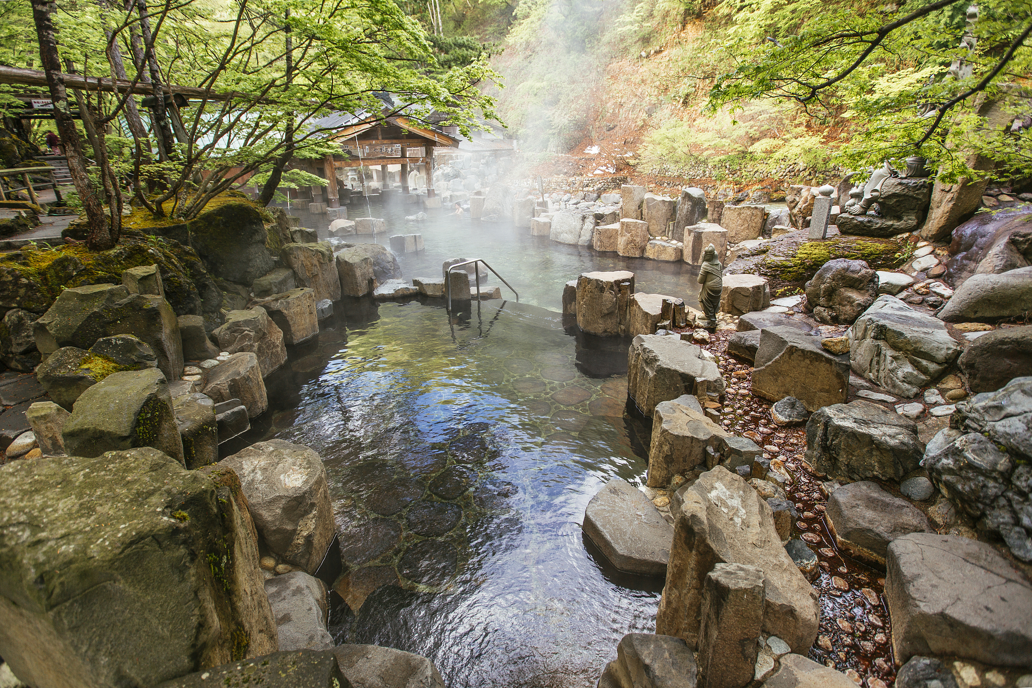 汤口温泉图片