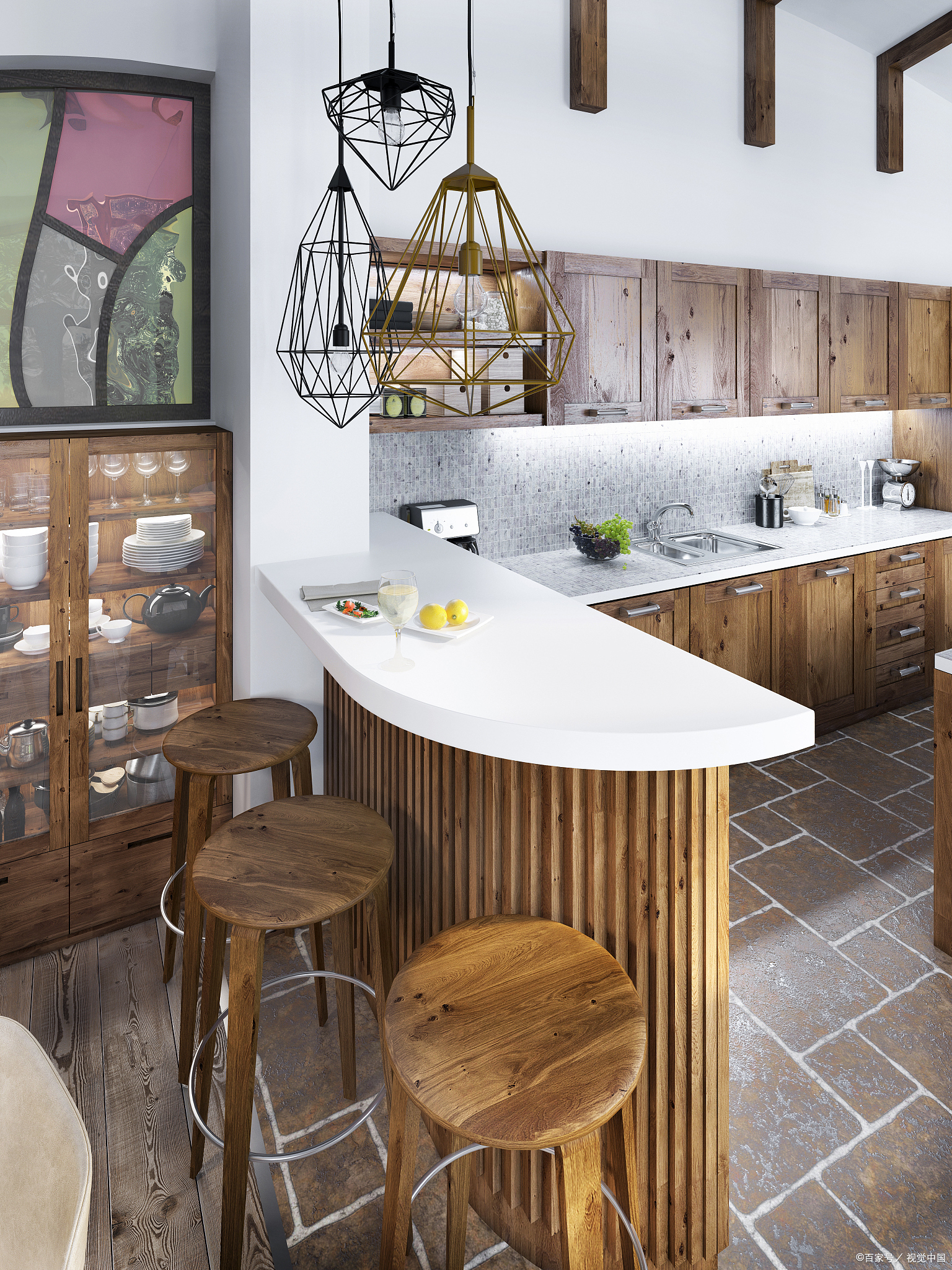 下面就跟随我一起探讨吧!  首先,我们要确定吧台的位置.