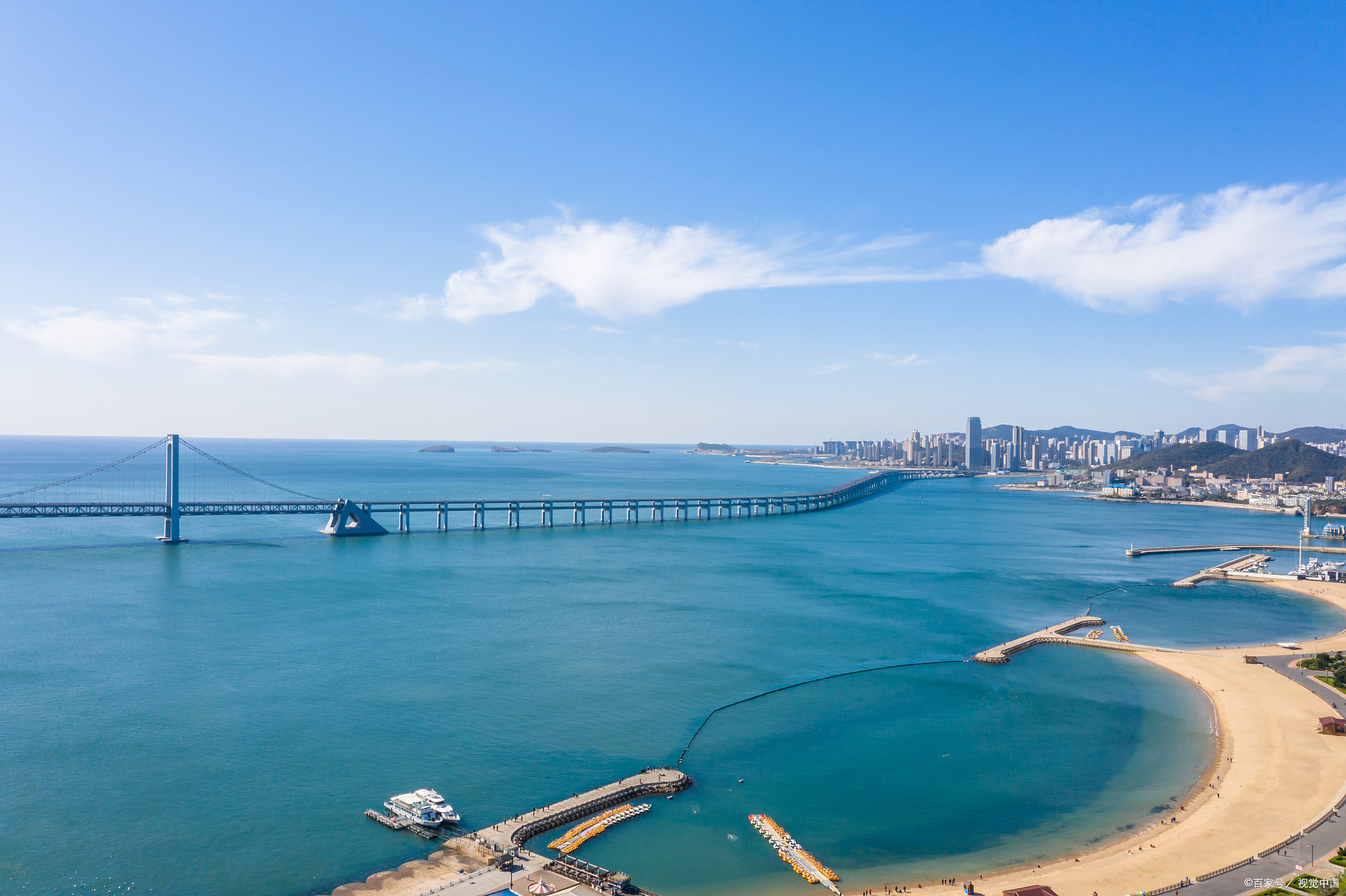 大连三日游,海风轻拂,美景如画  day 1:大连墙打卡东港五街大船巡礼
