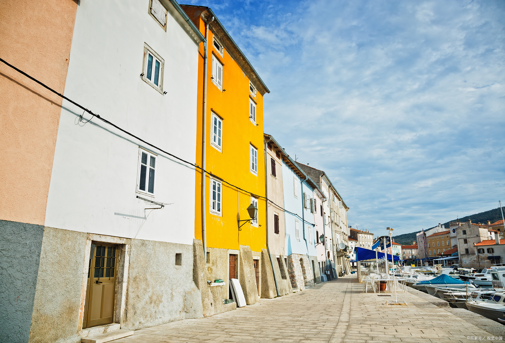 温州洞头花岗渔村色彩,彩色民居拍照打卡,网红热点地!