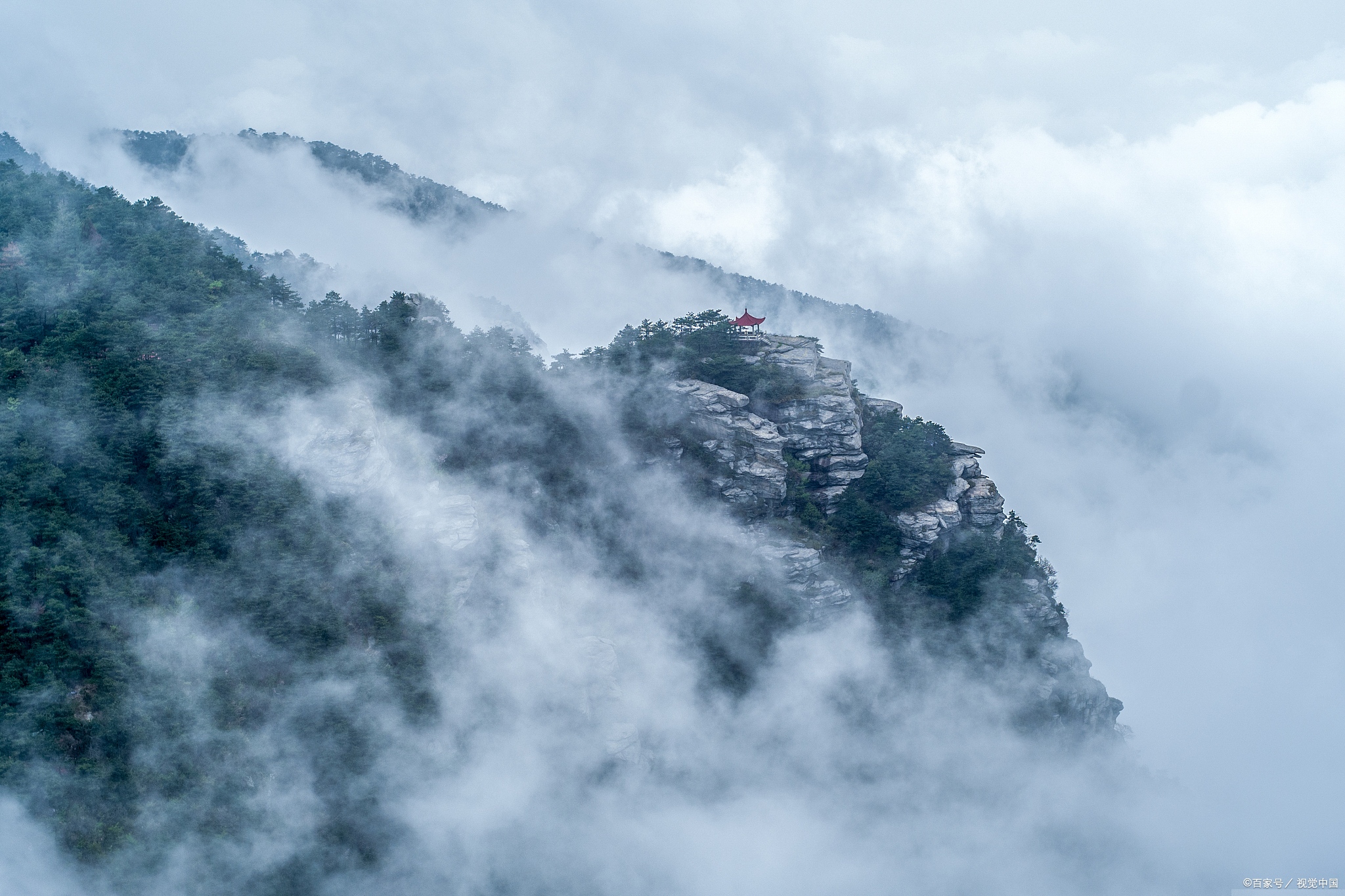 庐山云雾景观图片