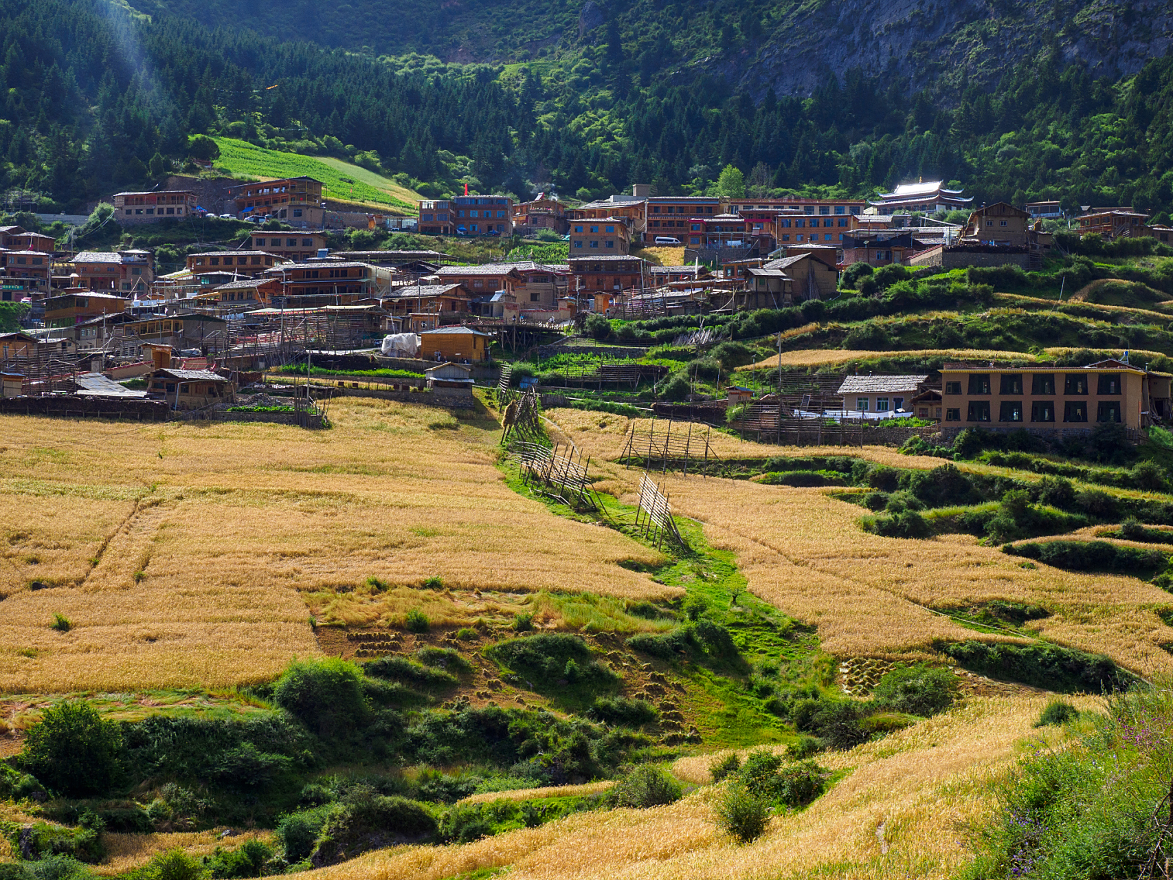 四川凉山州金阳县:神秘之地,风景这边独好  四川凉山州金阳县,这是一