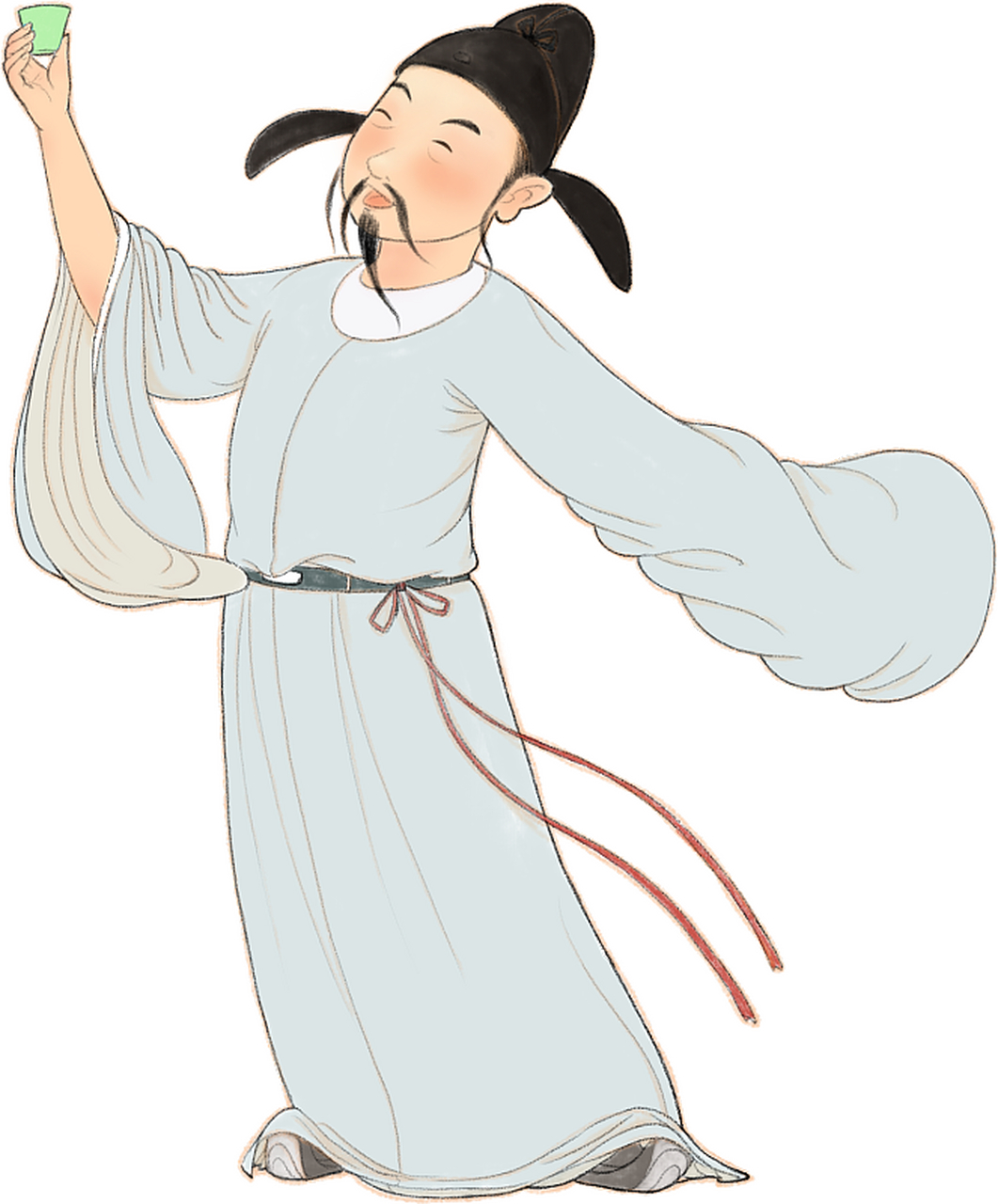 昔日,有一少年,名曰李白,字太白,生于碎叶城,父母皆为商人.