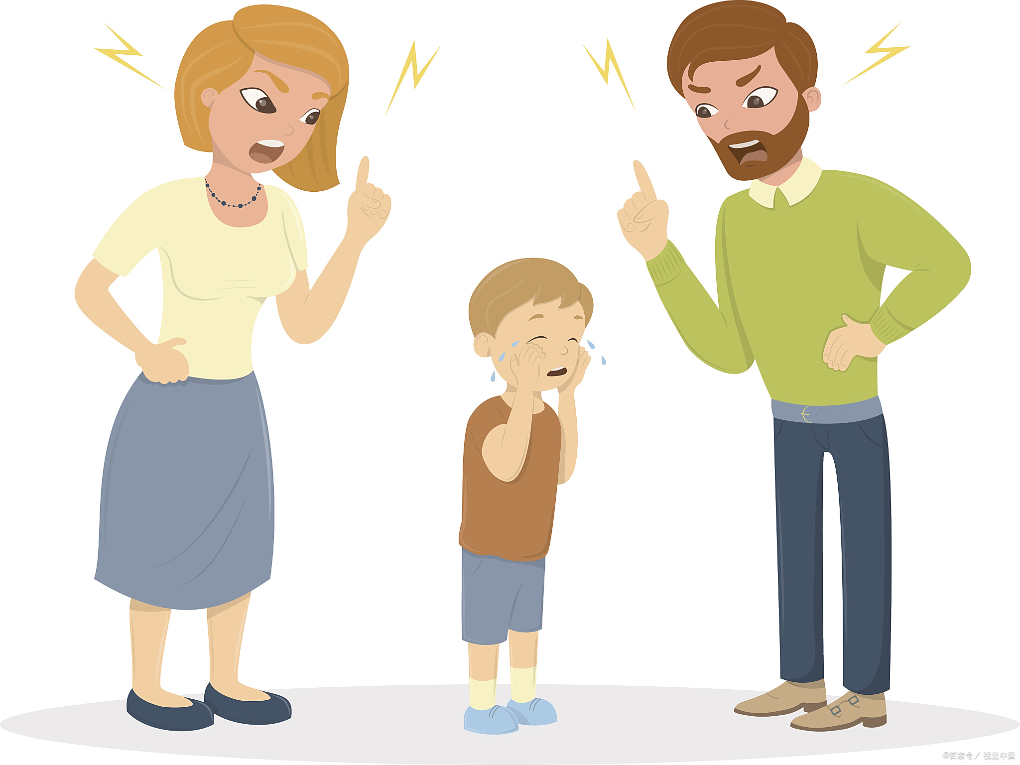 五种毁掉孩子的家长情绪