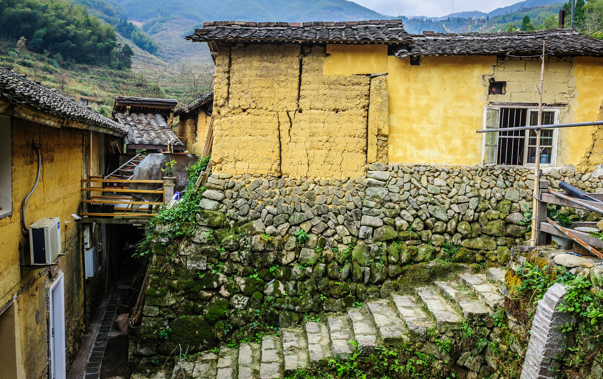 杨家堂村是浙江省松阳县三都乡的古村落,有350多年历史,因村中有三棵