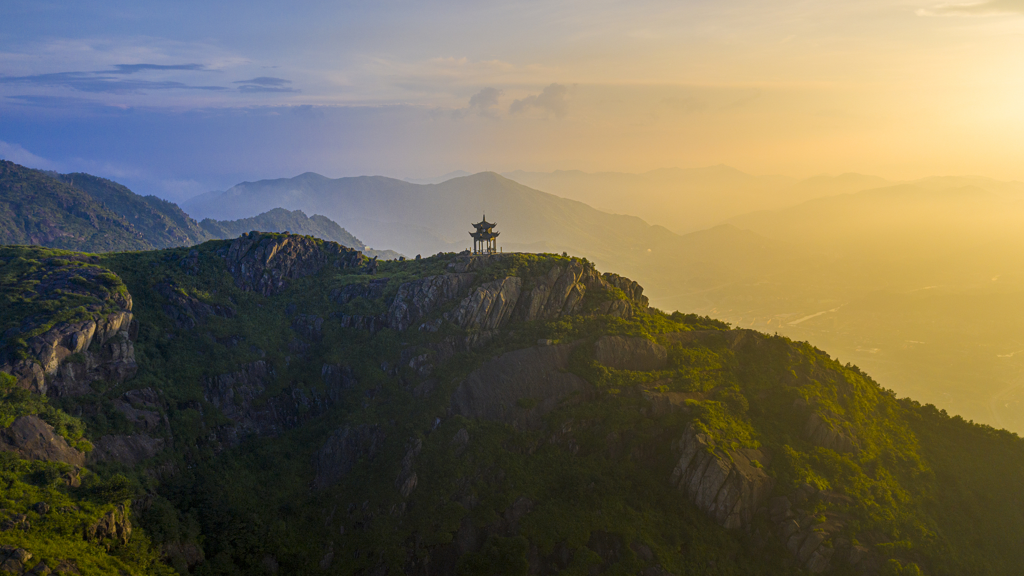 赞皇天台山图片