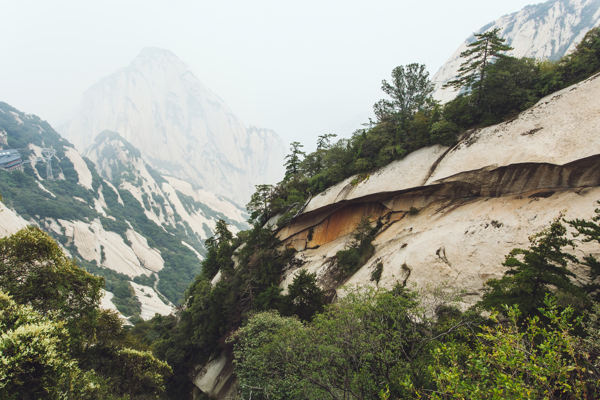 华阴山峰事件图片