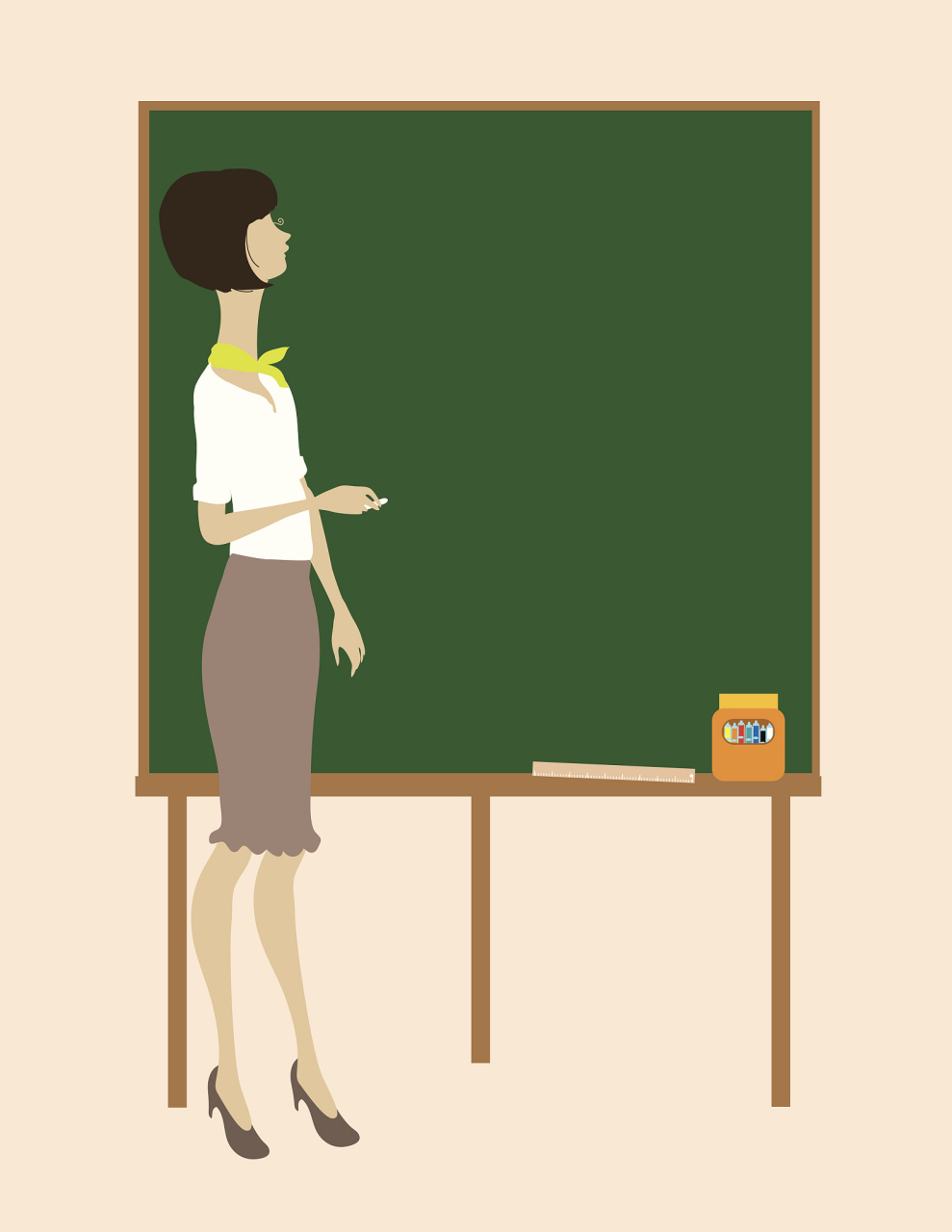 一位年轻的二年级数学女教师的课堂孩子们特别喜欢,家长们也给予一致