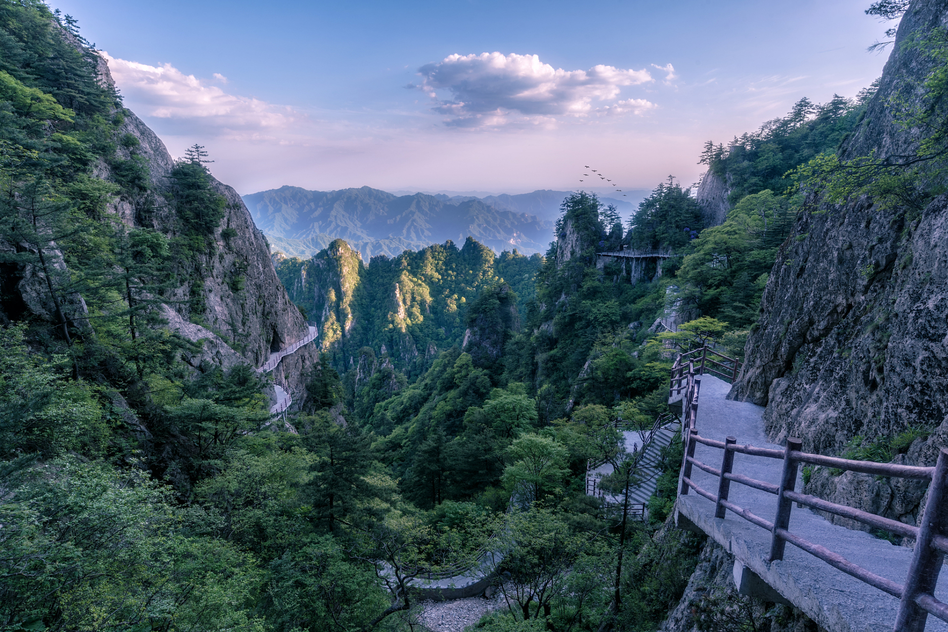 秦岭江山景区简介图片