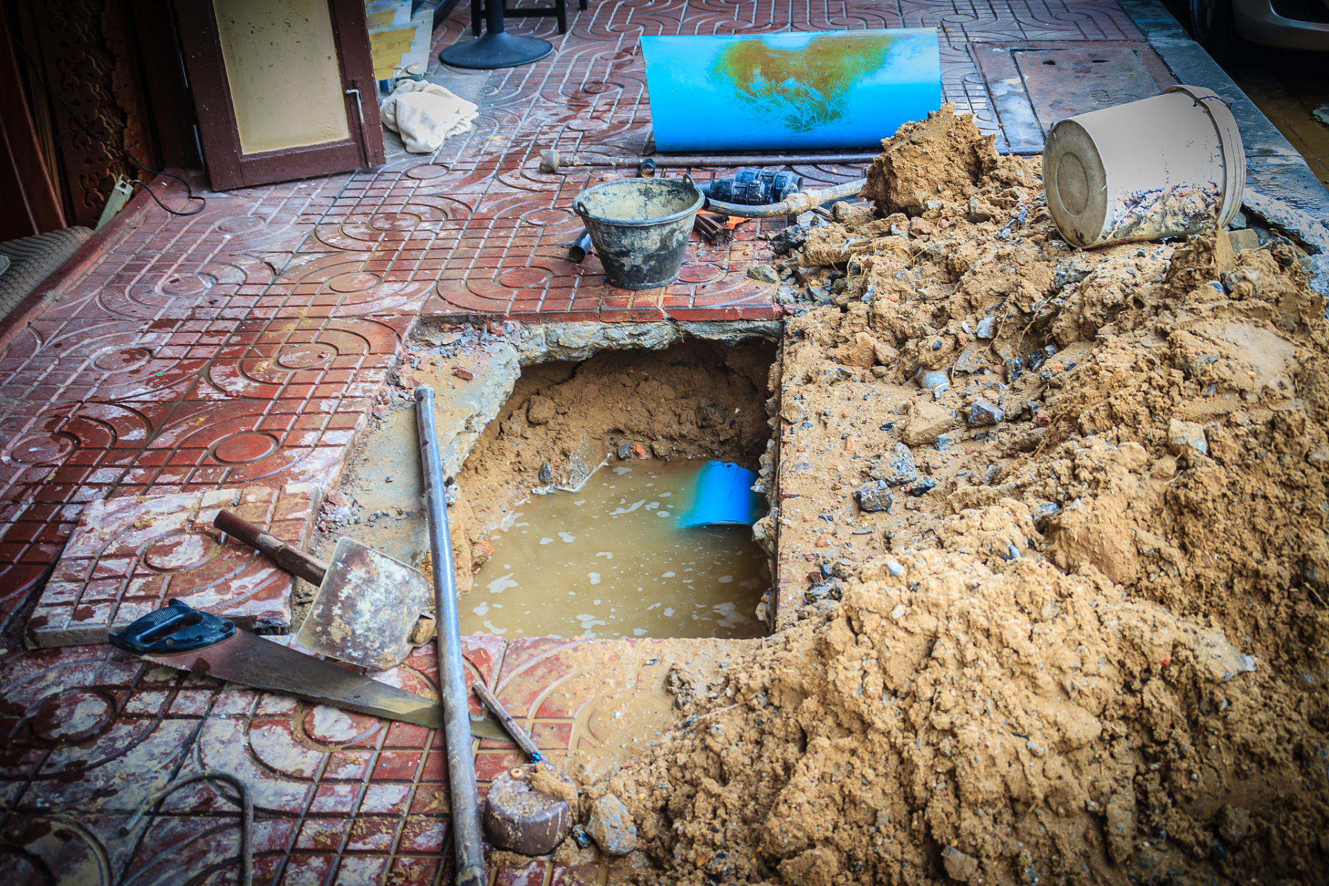 然而,一个普通的下午,他掉进化粪池,爷爷和爸爸相继跳下去营救