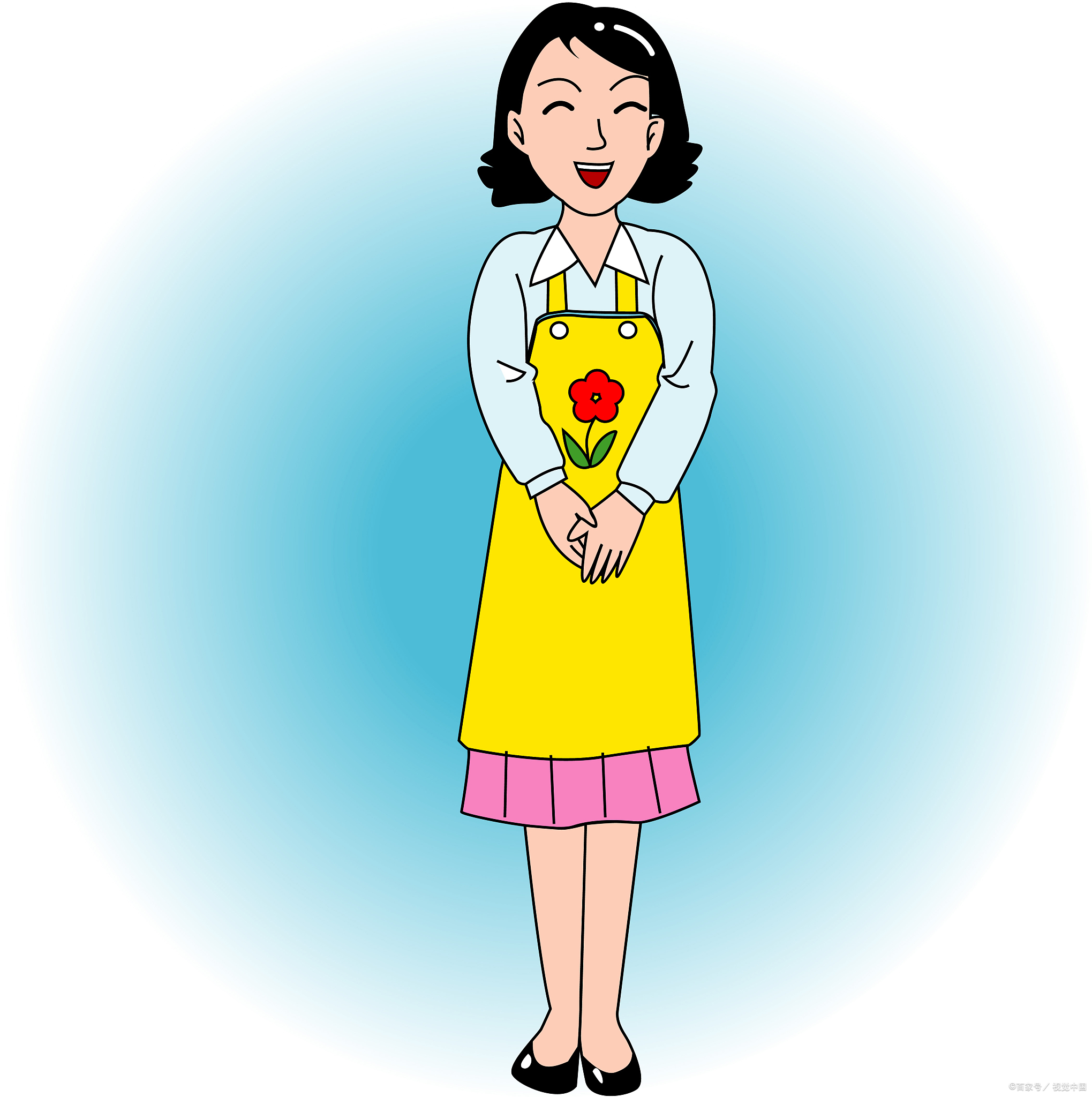 大头儿子和围裙妈妈-变成一条鱼