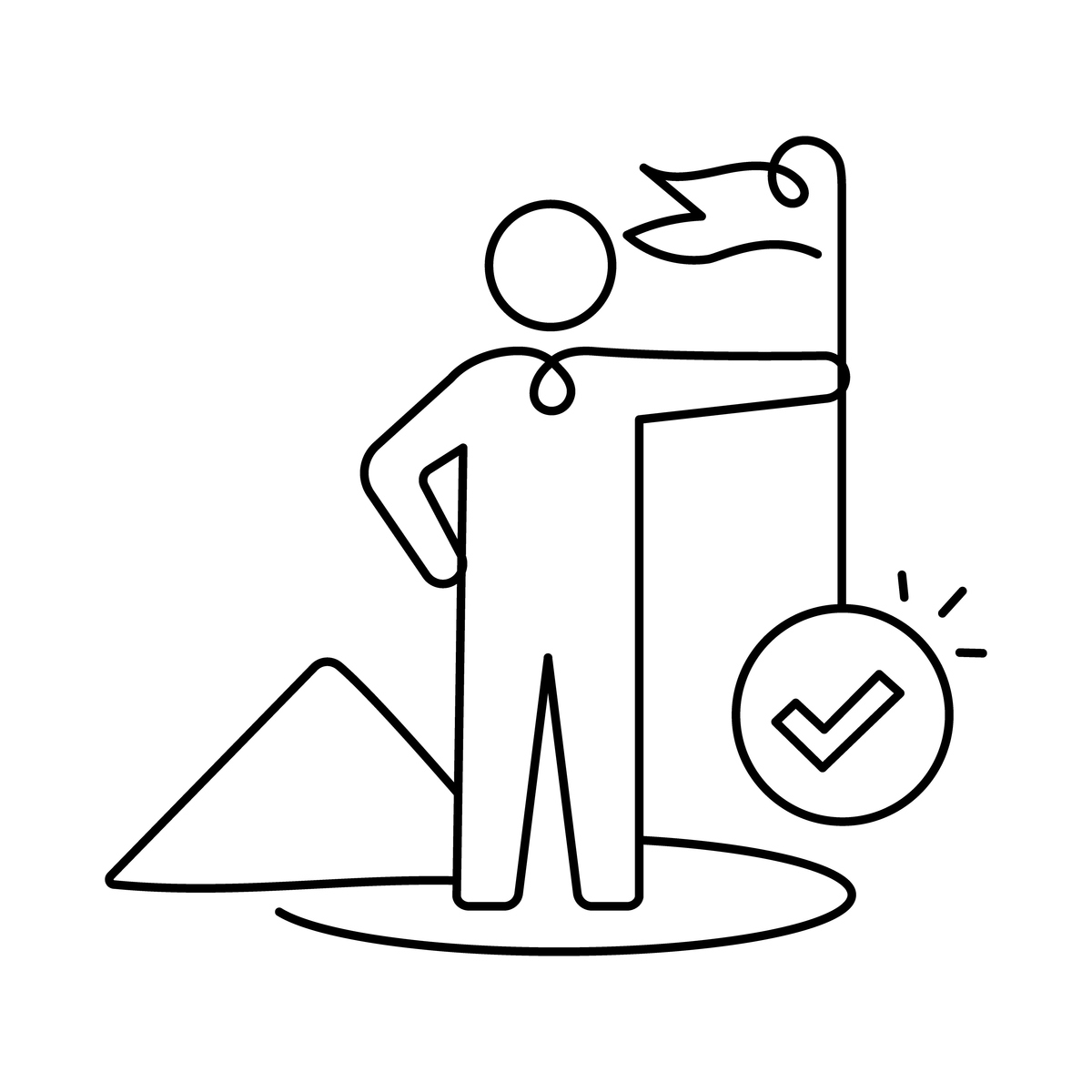 首先是设定明确的目标,目标就像灯塔