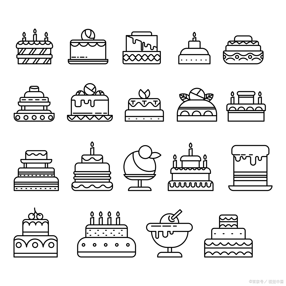 嘿,小伙伴,想学画蛋糕简笔画吗?这可是个既简单又有趣的小任务哦!