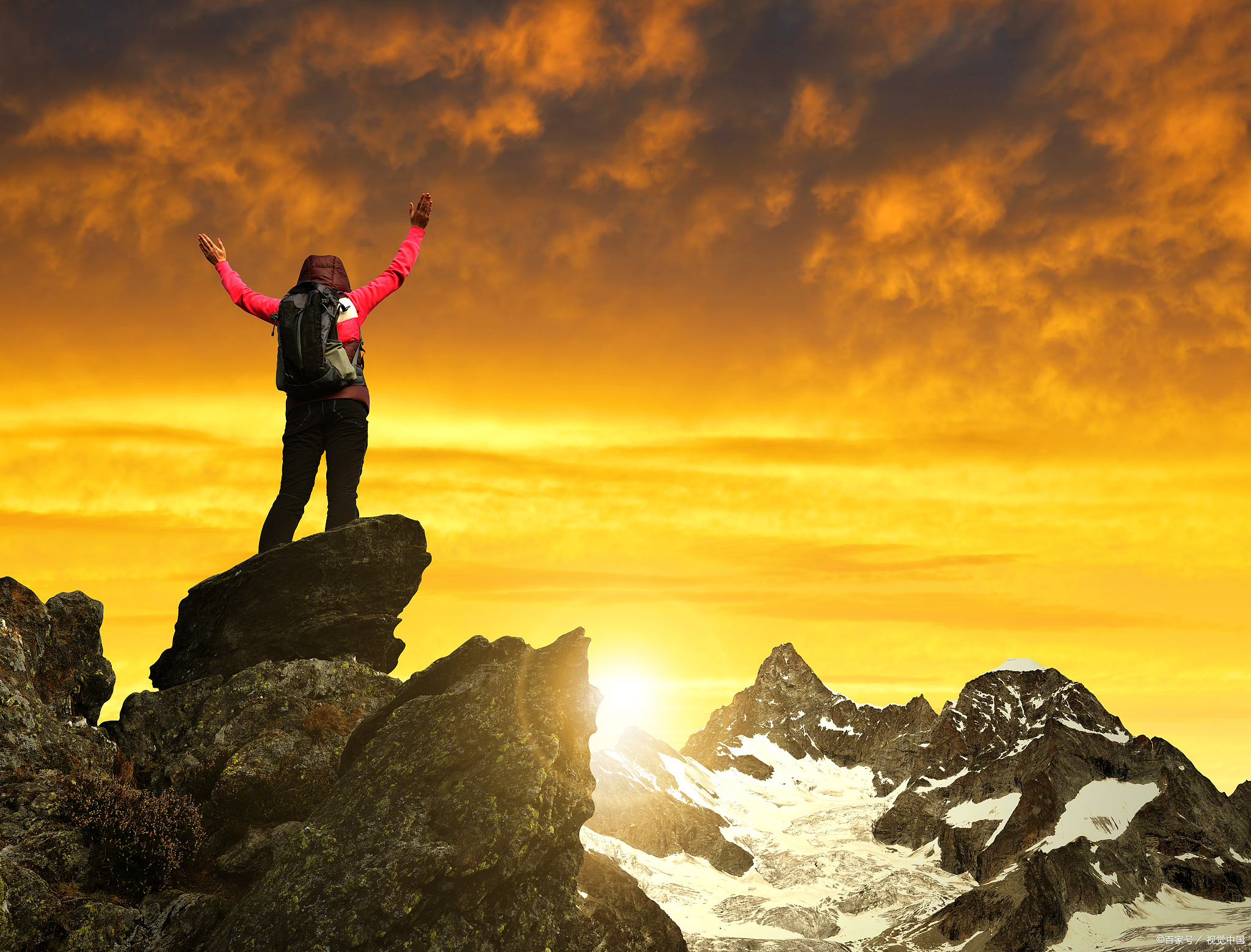 有时候,我们会在登顶一座山峰时,感受到那种心潮澎湃的激情