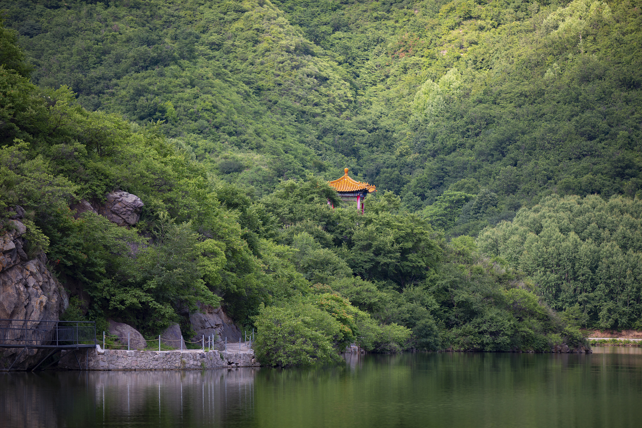 谈及南昌,常被誉为四大火炉之一,然其怀抱中的湾里梅岭风景区,却以"小