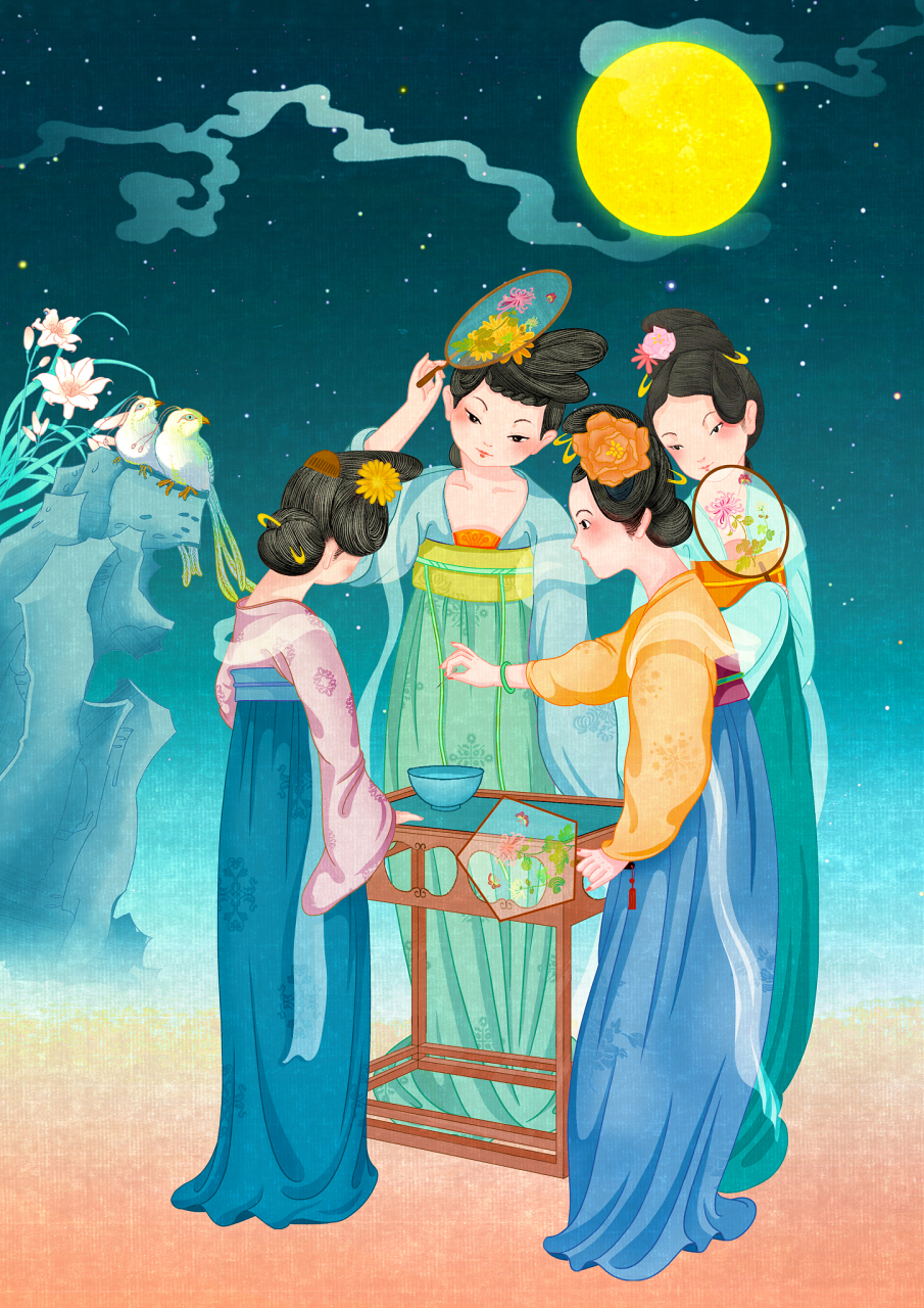 乞巧节,其实也是 "女儿节" ?